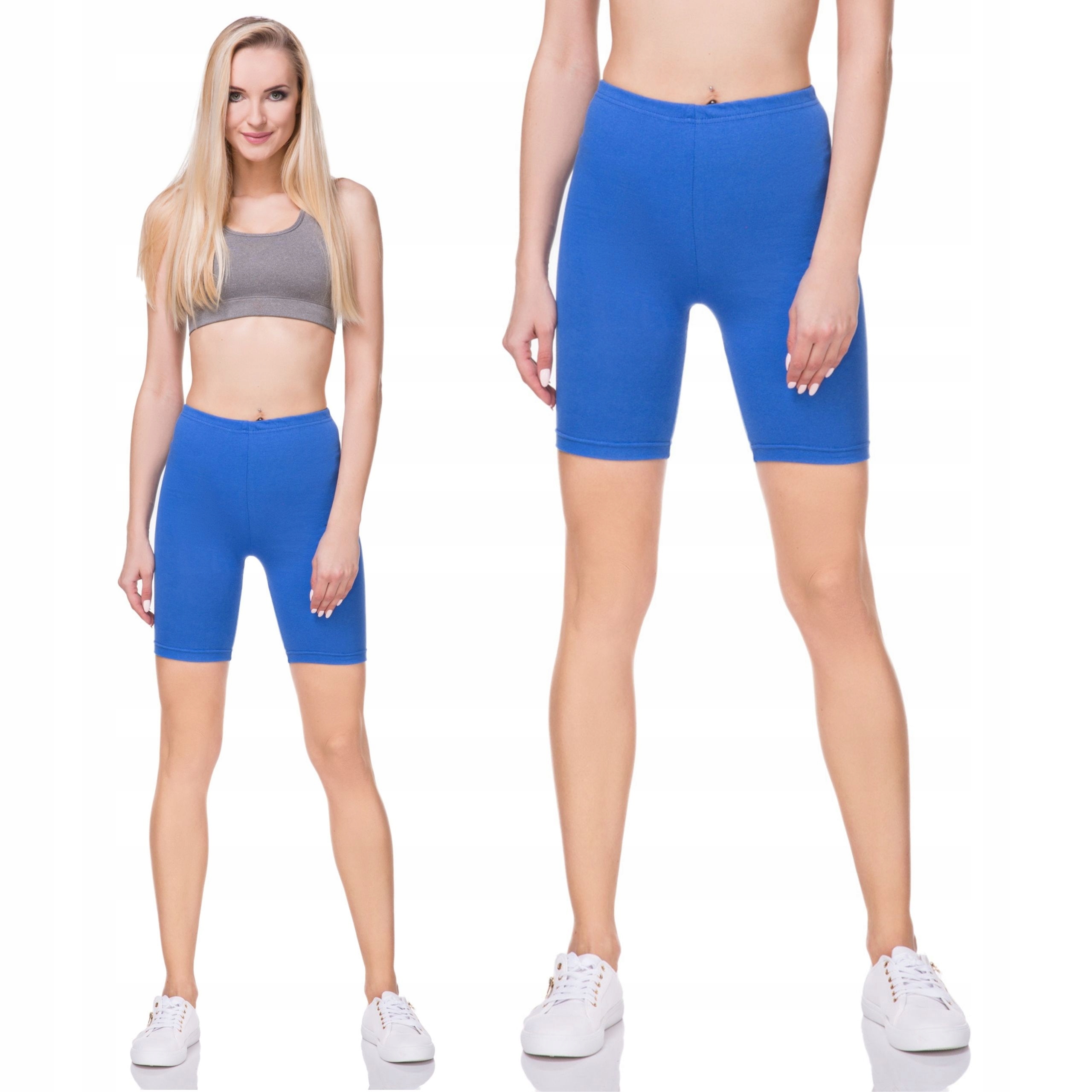 

Legginsy 1/2 Kolarki Damskie Krótkie Getry Lk- L