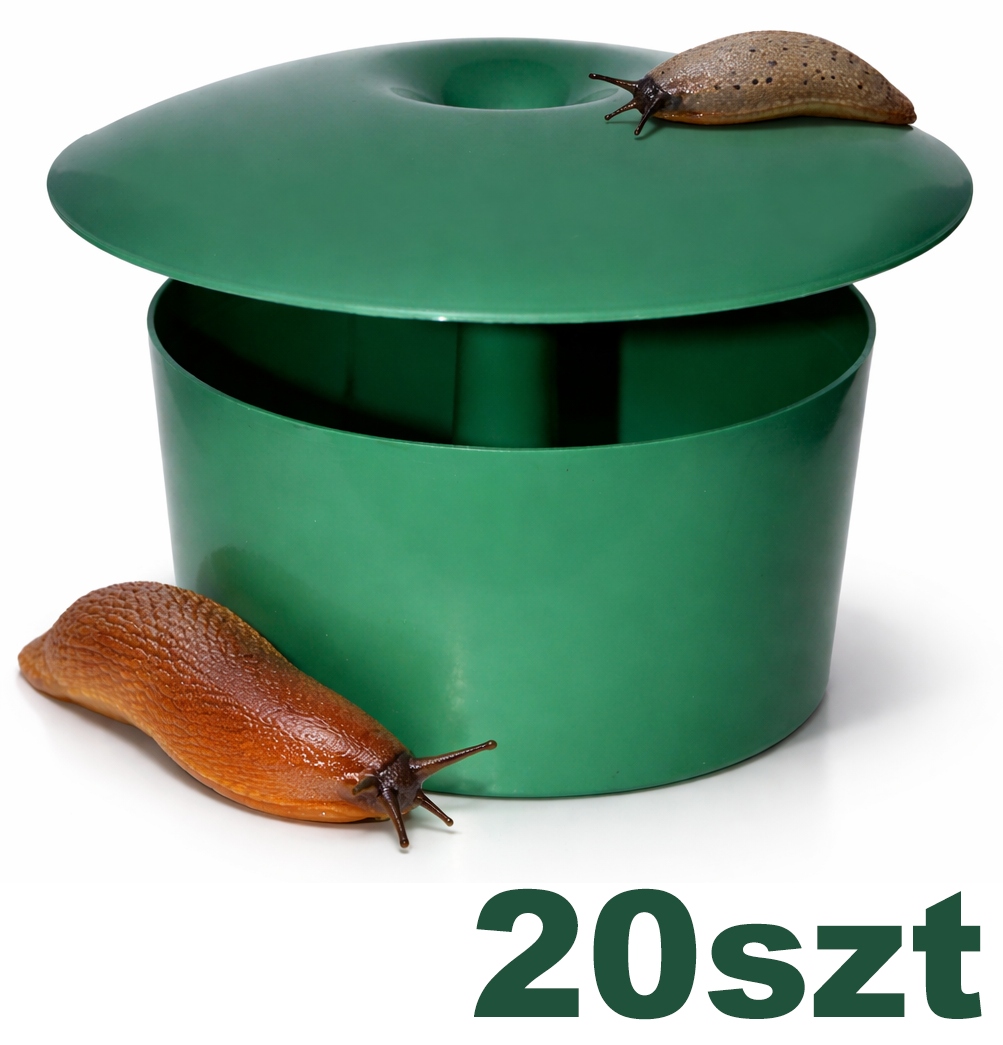 Pułapka na ślimaki – 20 sztuk - ochroń swoje grządki