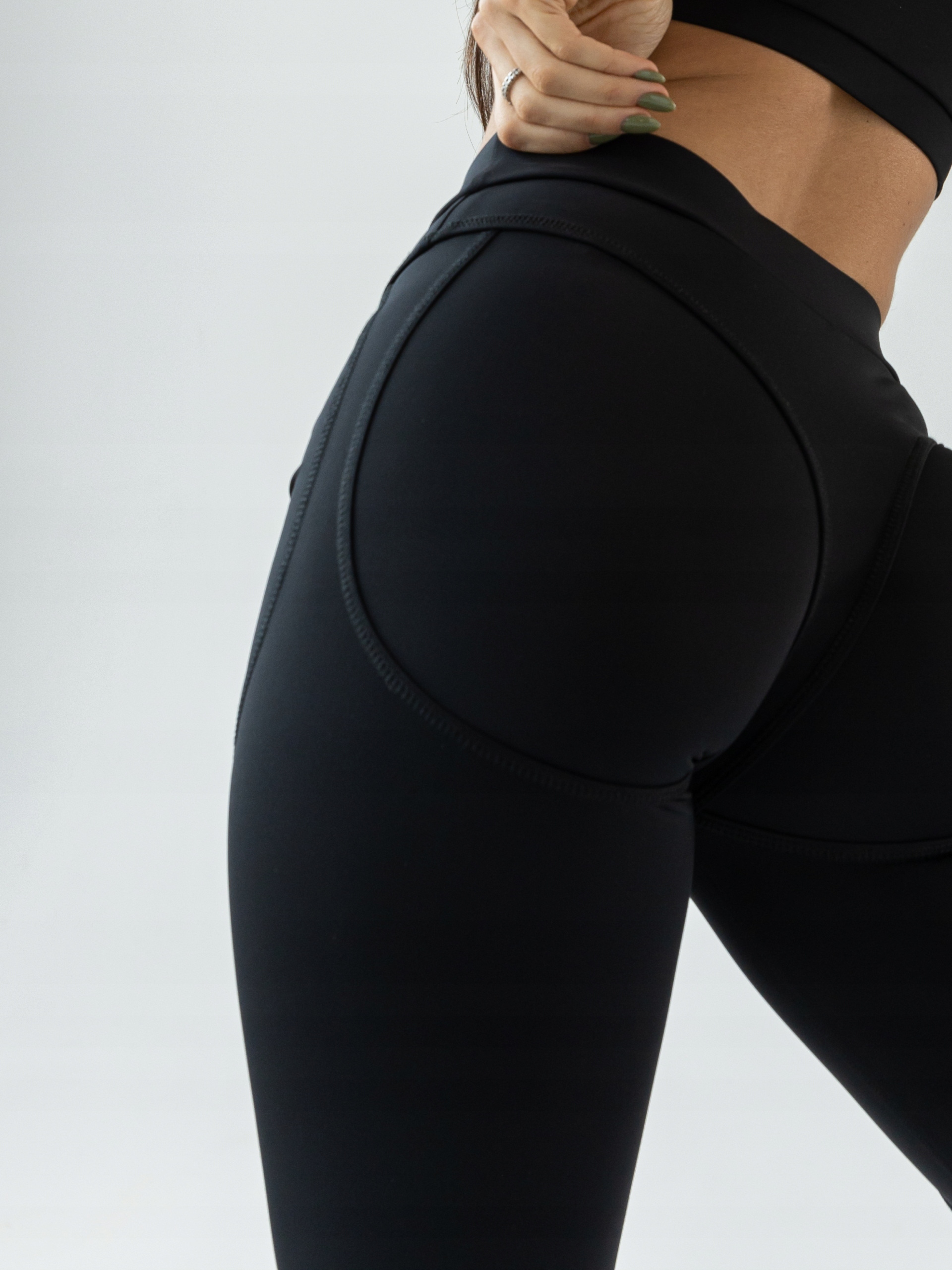 Legginsy sportowe z efektem push-up Xs