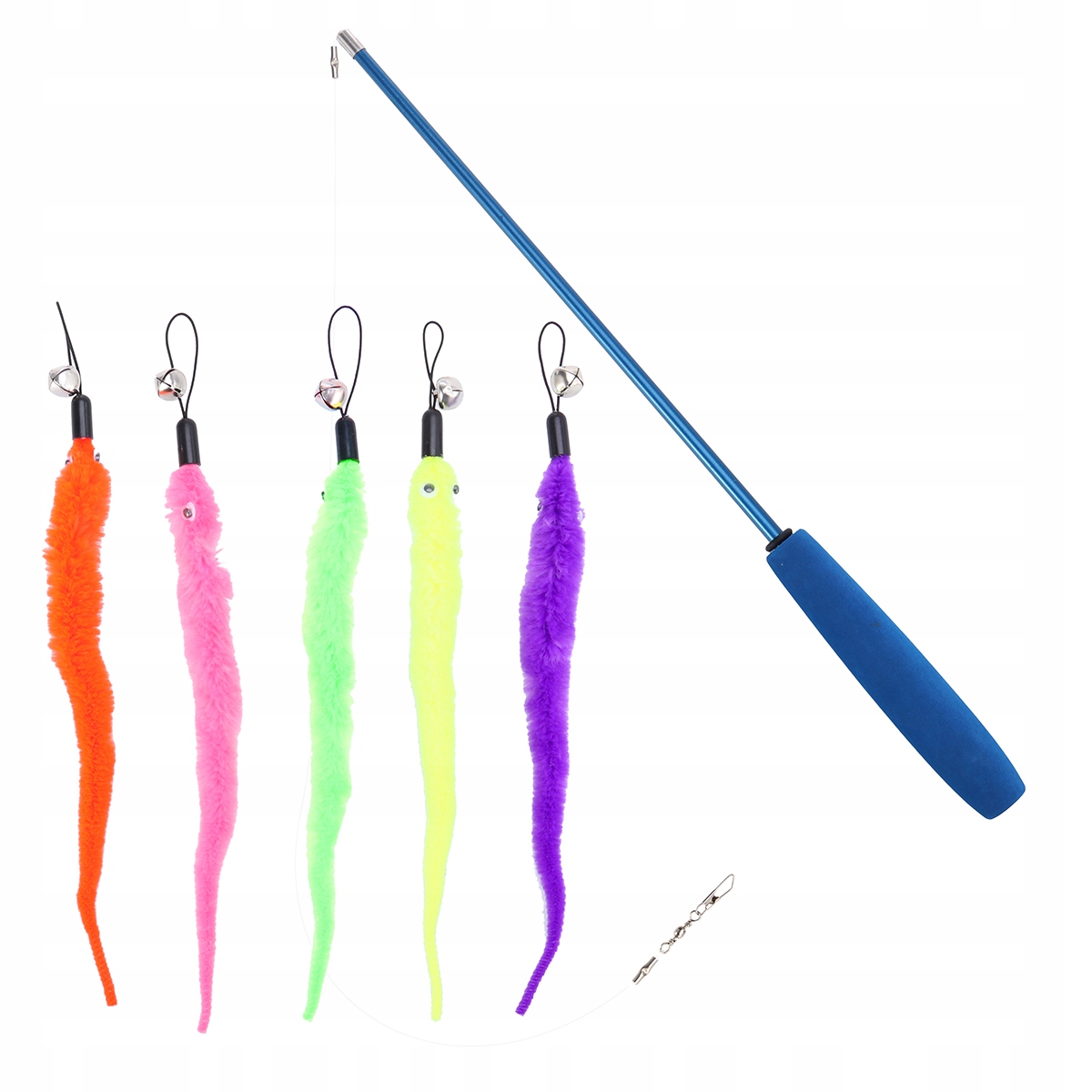 Interaktywna łamigłówka dla kota z wkładem Robaki