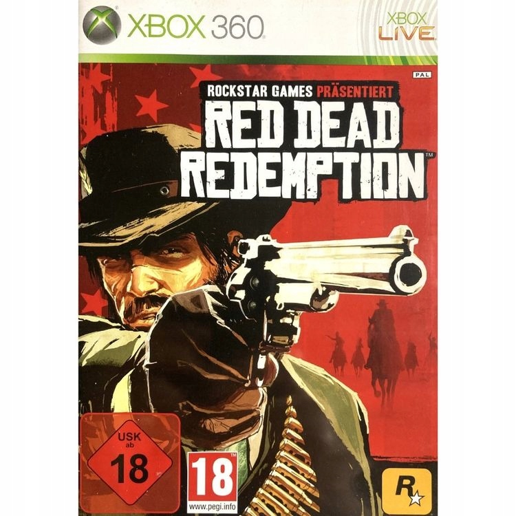 Red Dead Redemption - XBOX 360 Classics - RDR Xbox 360 pudełkowa
