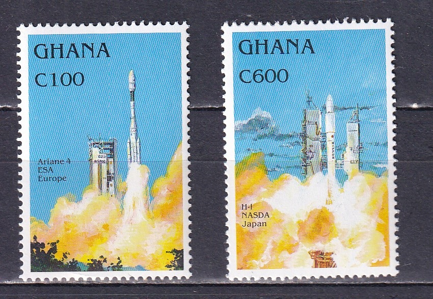 Ghana, Mi 1776-1777, 1993r., stan **, A3681