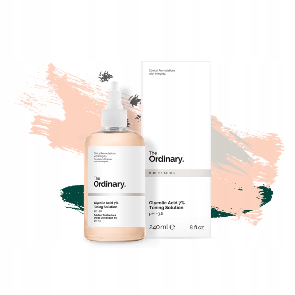 The Ordinary Glycolic Acid 7% glykolový peelingové tonikum 240 ml TO14