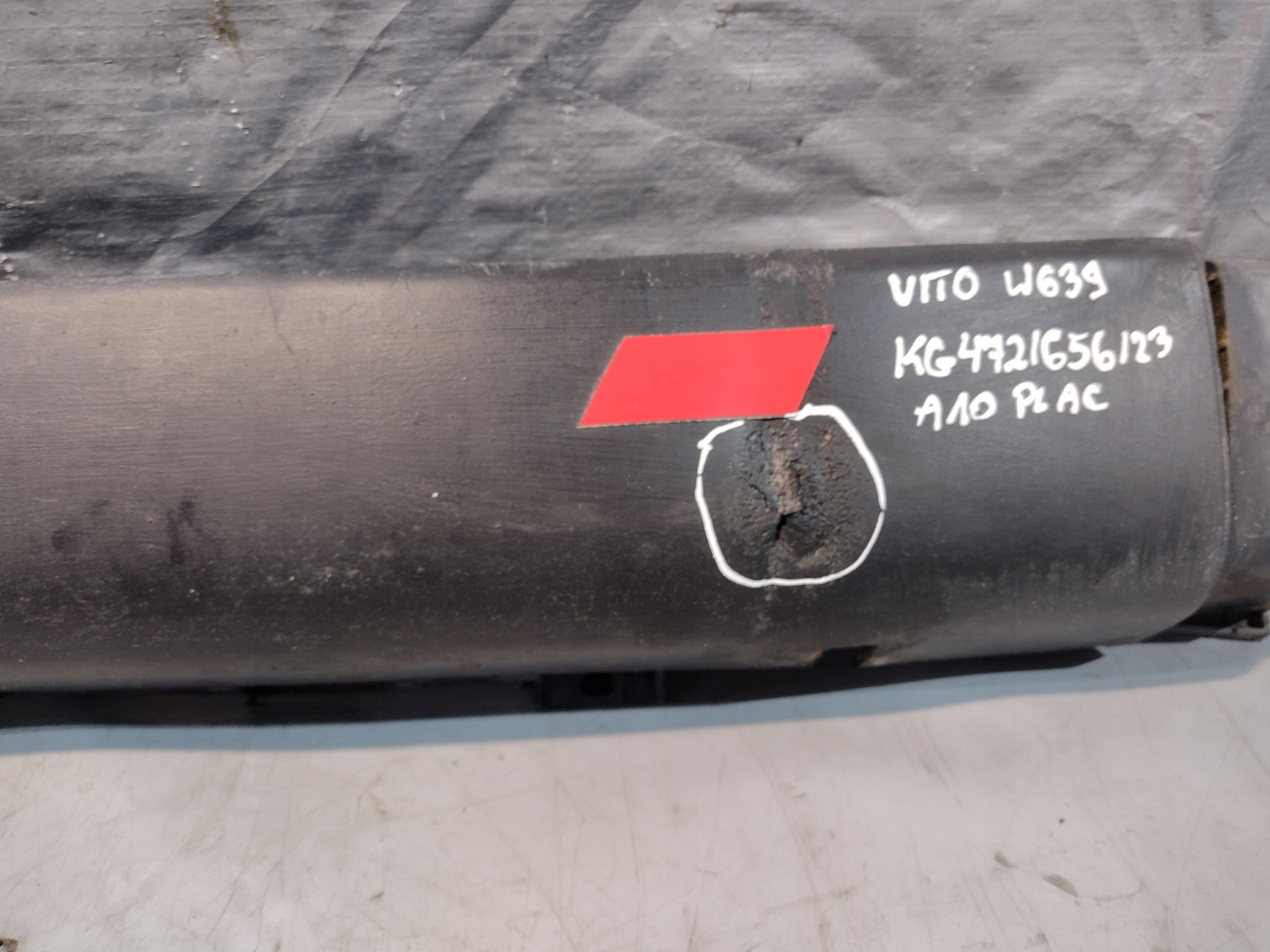 bumper rear Mercedes Vito II W639