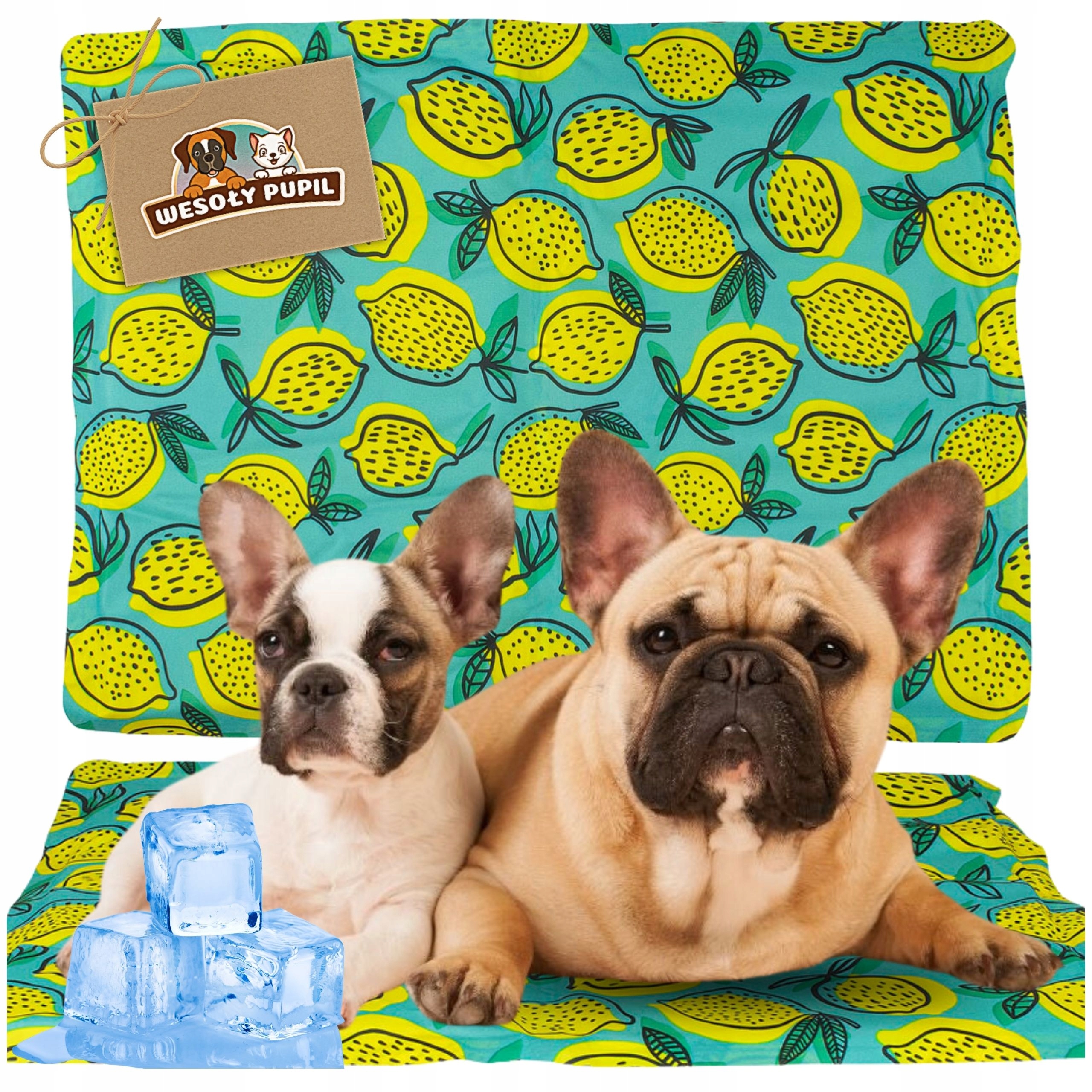 Levně Wesoły Pupil podložka pro psa, vícebarevná, 50 cm x 40 cm