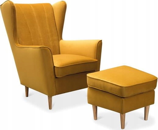 Pufa Tapicerowana Podnóżek do Salonu Fido Marka Gala Collezione