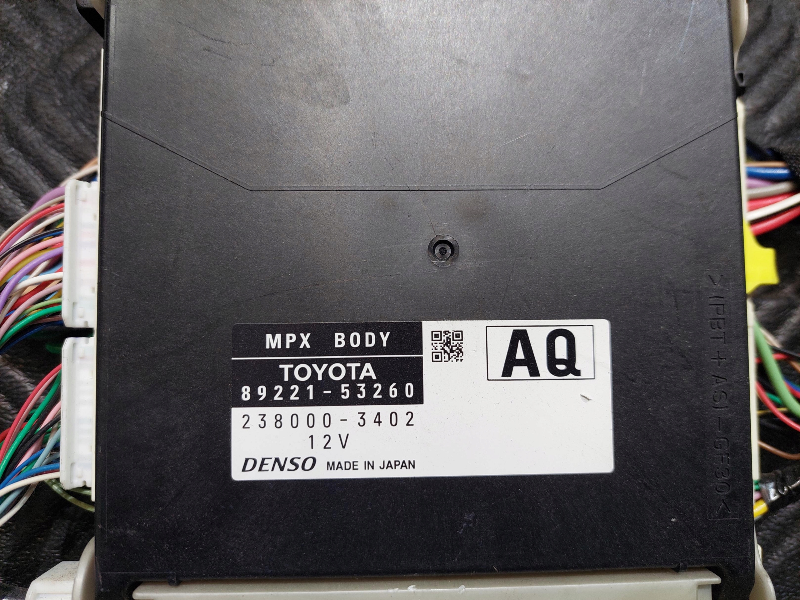 module control unit MPX BODY 89221-53260 LEXUS IS III 300 H