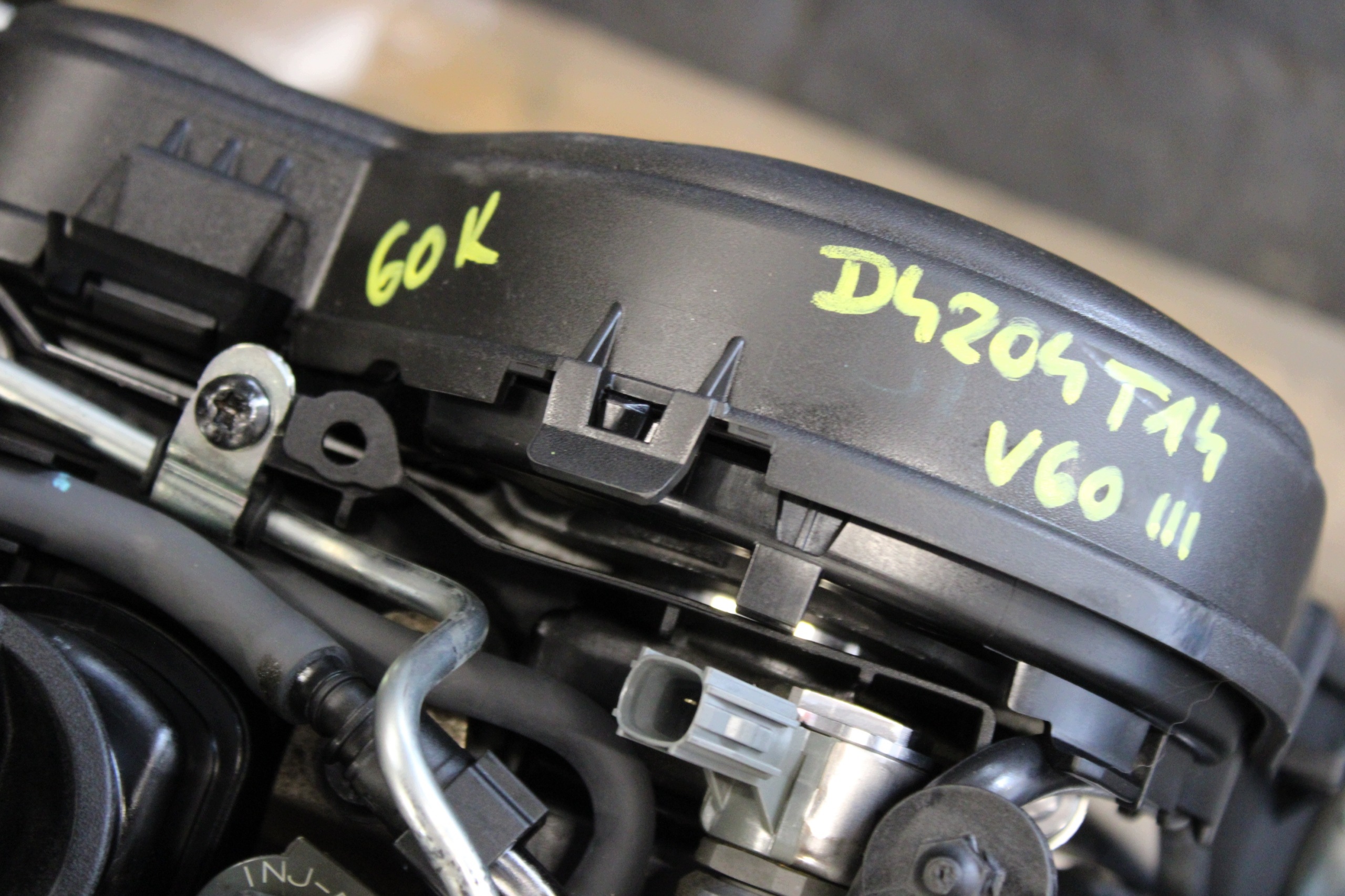 engine MOTOR complete D4204T14 VOLVO S60 V60 III 3 KOMBI 2.0D