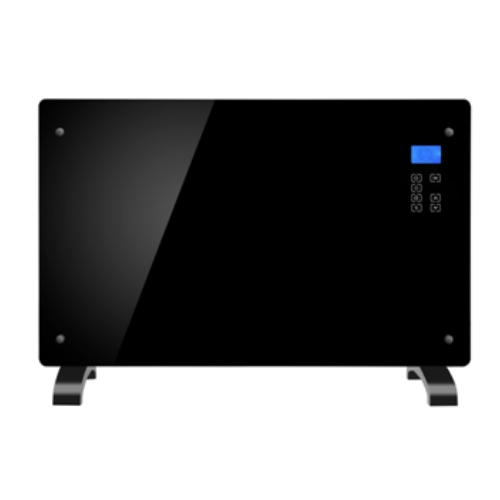 Přenosný konvektorový ohřívač 2000 W na stěnu nebo skleněnou podlahu, stylový