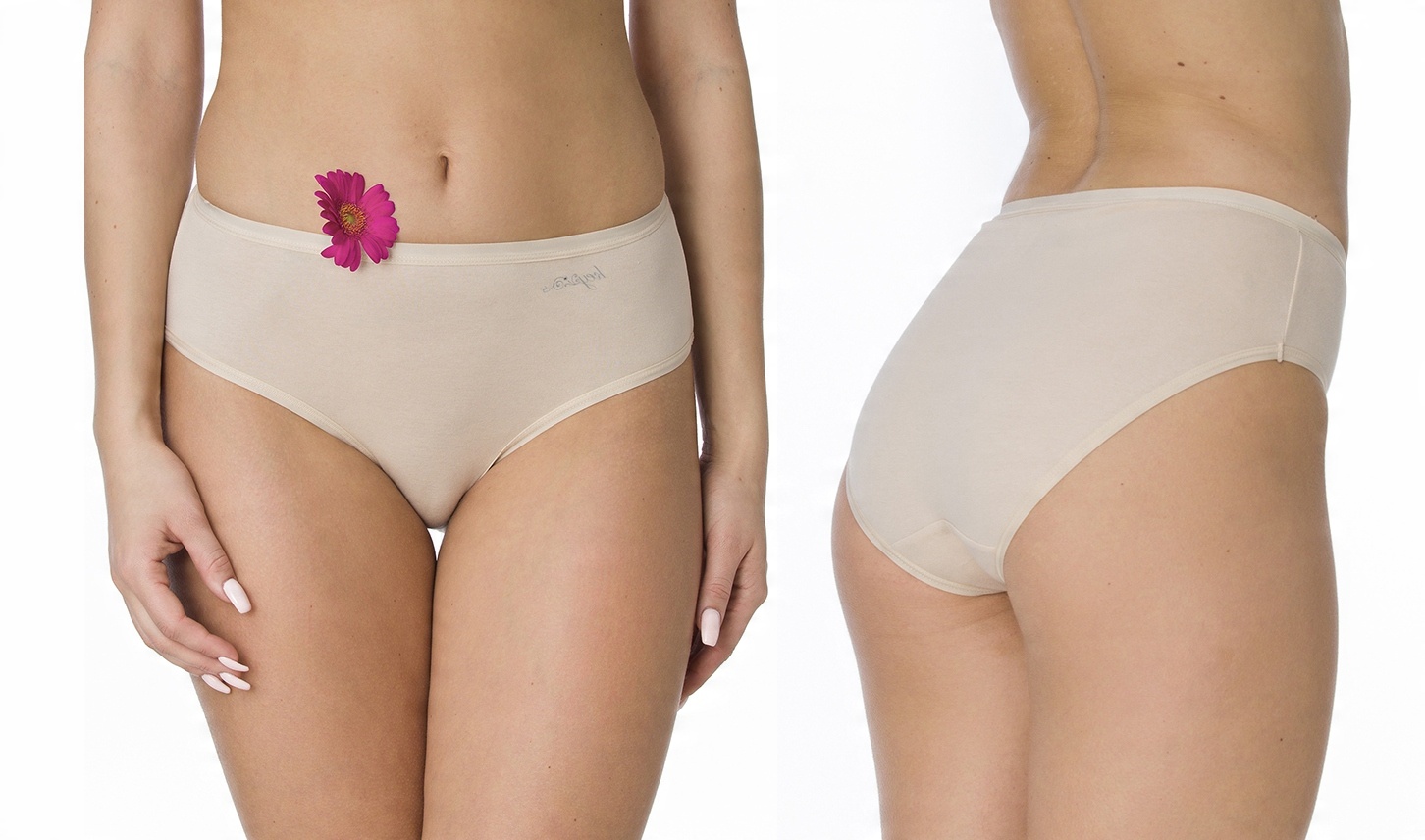 

2 pak figi damskie bikini Key beż Lpc 010 * XL