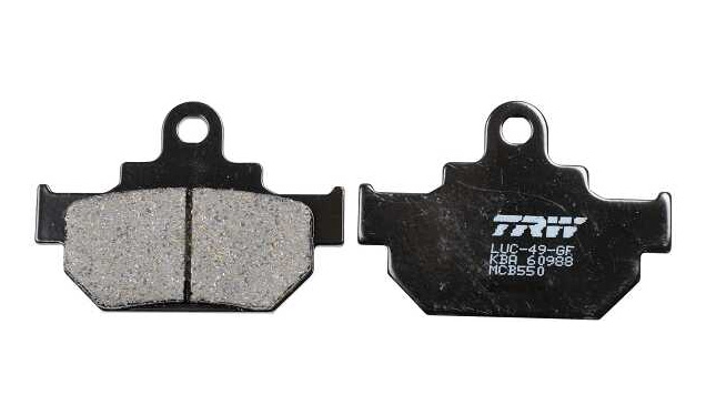 MCB550 - Гальмівні колодки TRW SUZUKI 125 250 GZ Marauder