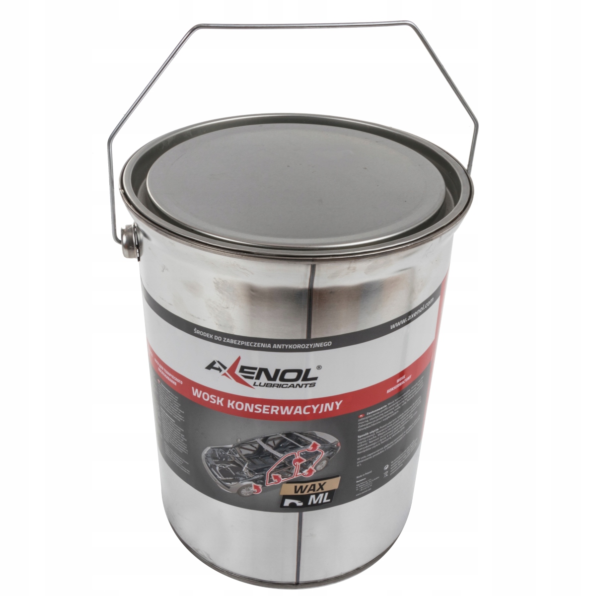 Wosk konserwacyjny do profili i podwozi AXENOL 5L Producent Axenol