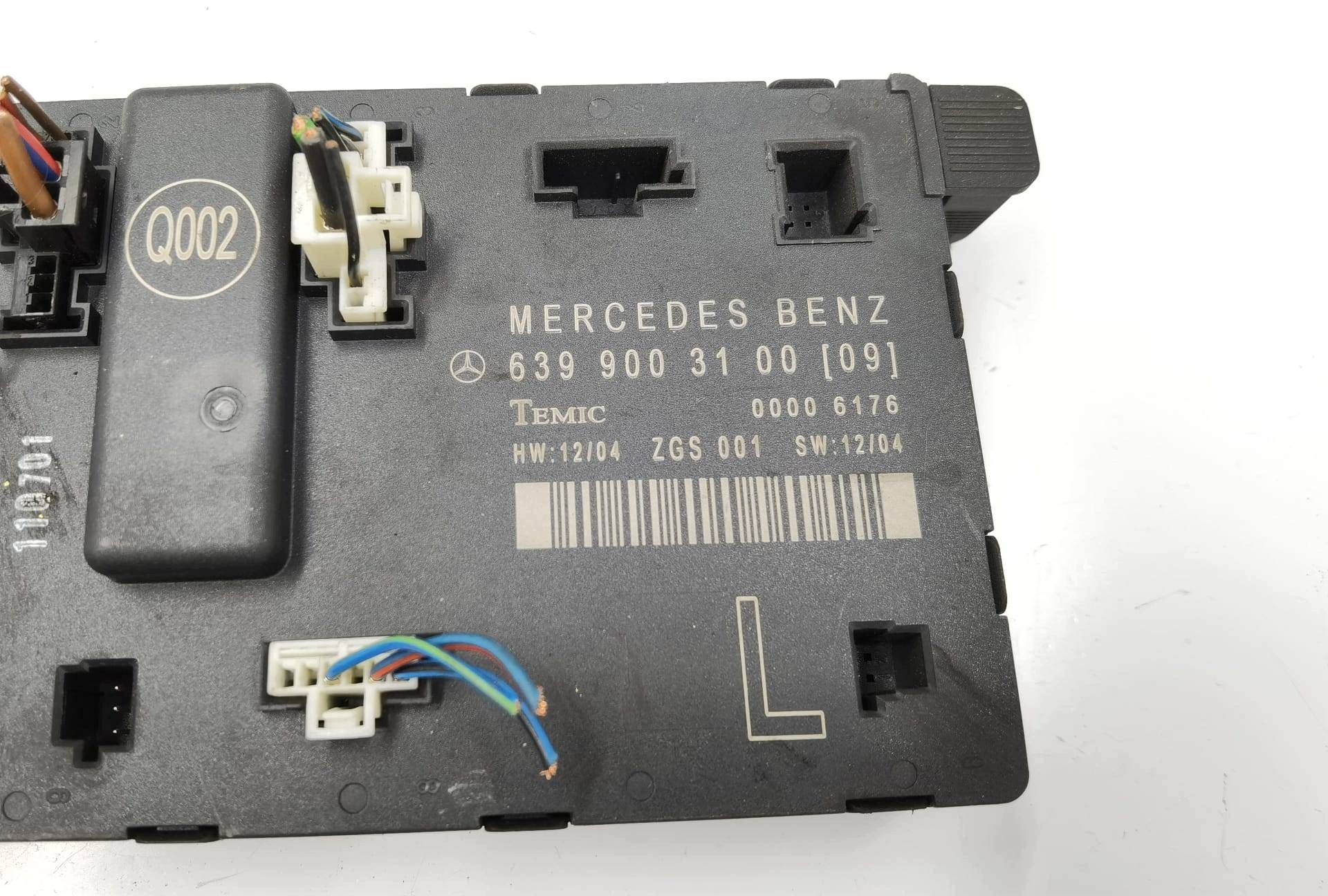 module door front left side Mercedes-Benz Vito W639 facelift 2011