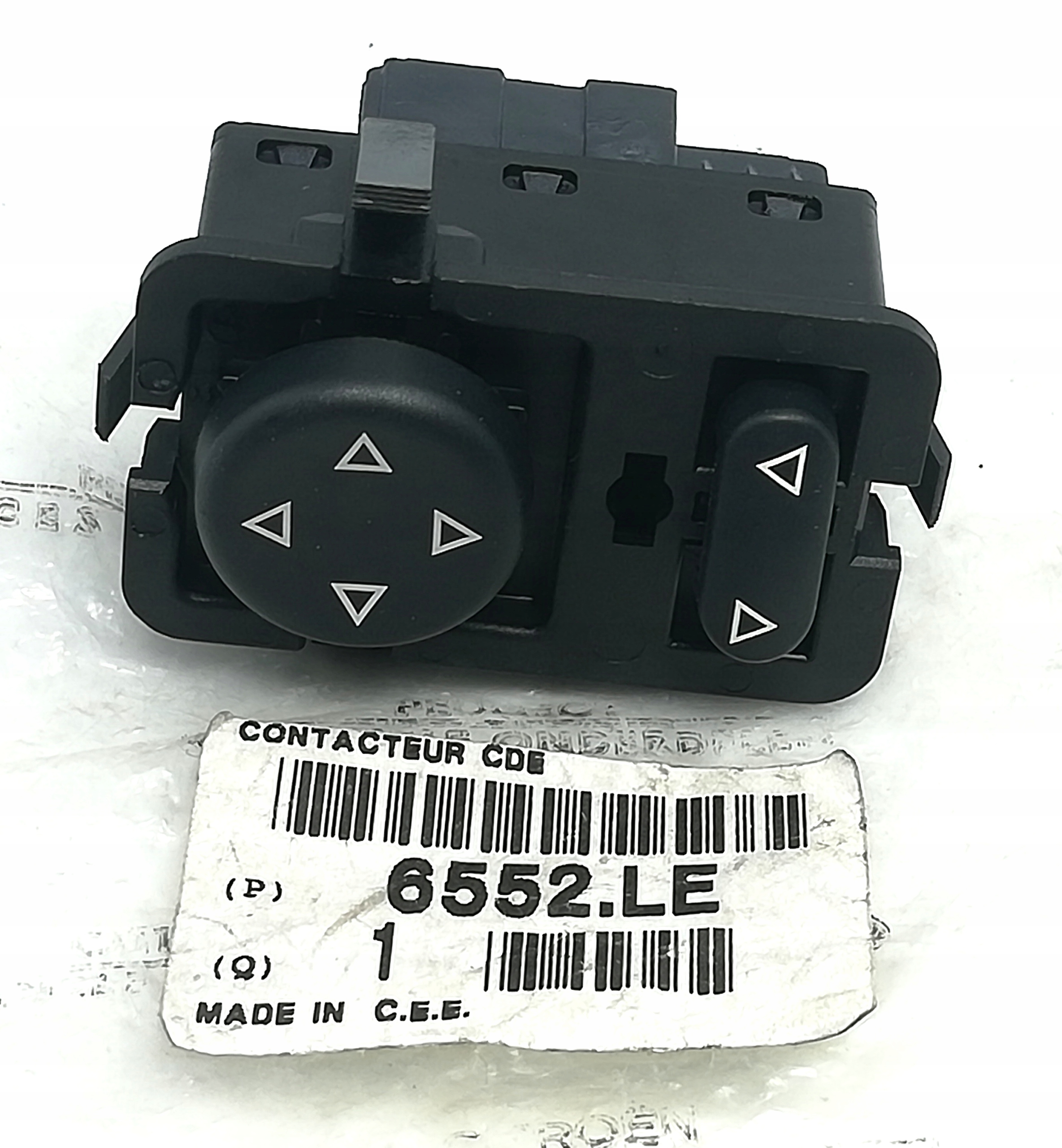 PRZEŁĄCZNIk REGULACJI LUSTEREK PEUGEOT 406 6552LE