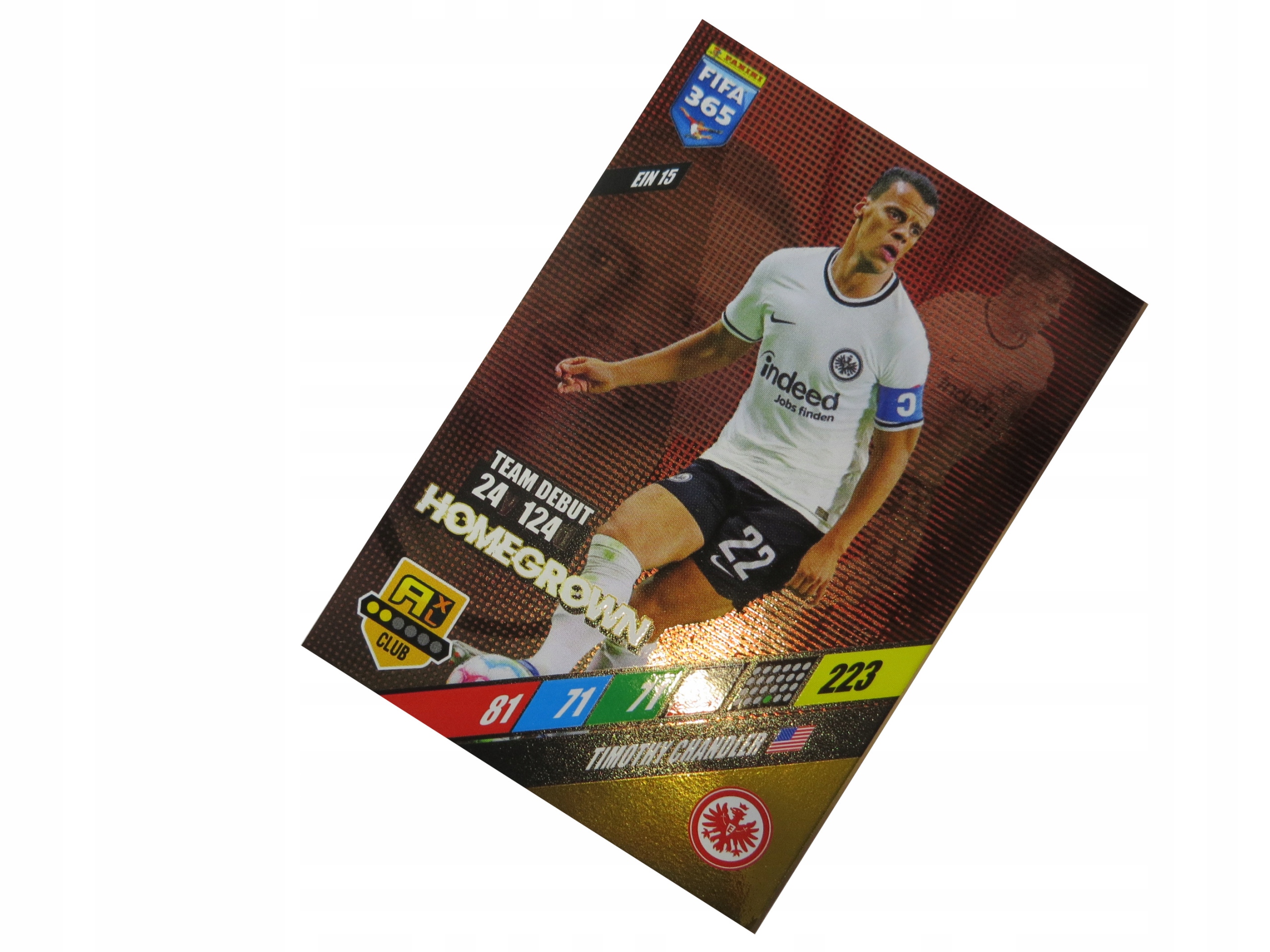 Panini Fifa 365 2024 Karty Piłkarskie Homegrown Chandler Ein 15