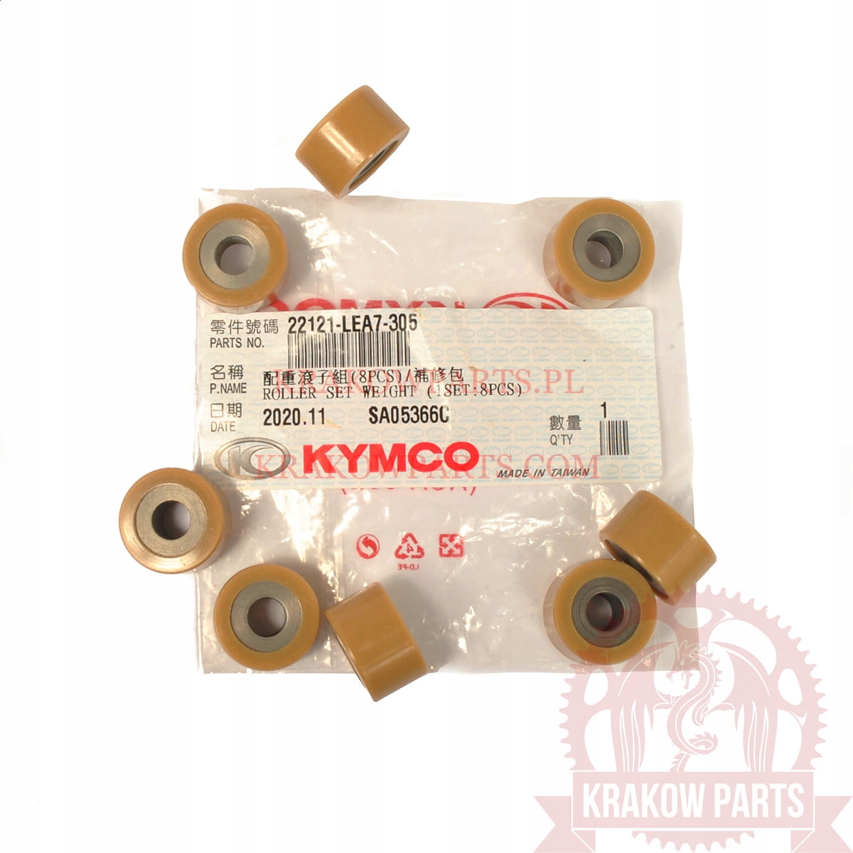 

Rolki Wariatora Kymco Downtown 300/350 8SZT 22121-