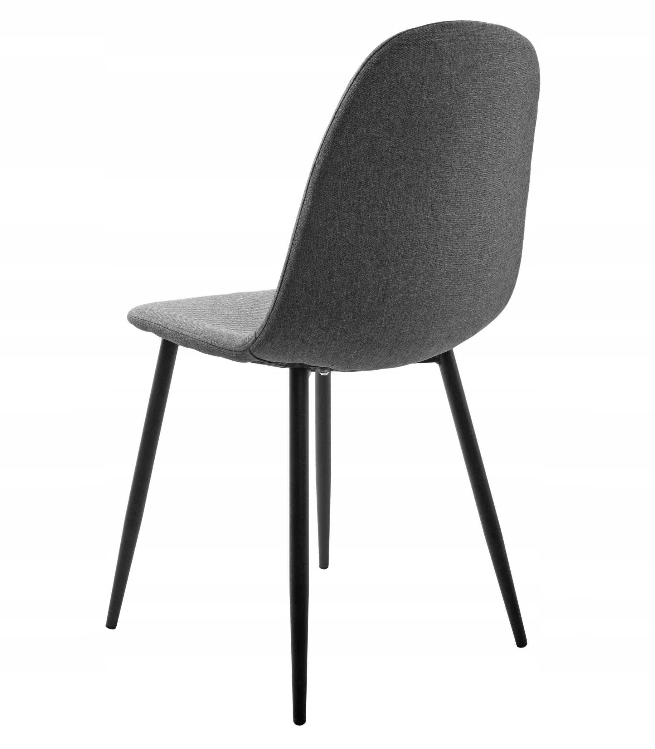 Krzesło KORA tapicerowane materiałowe NOWOCZESNE Wysokość mebla 87 cm