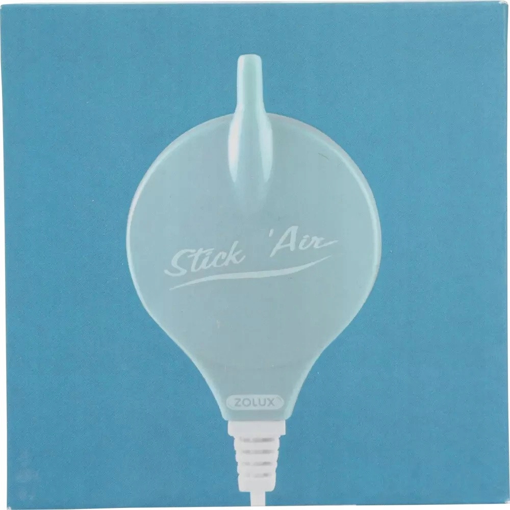 Levně Vzduchová Pumpa Provzdušňovač Pro Akvárium Modrý Tichý Kompaktní Ryb