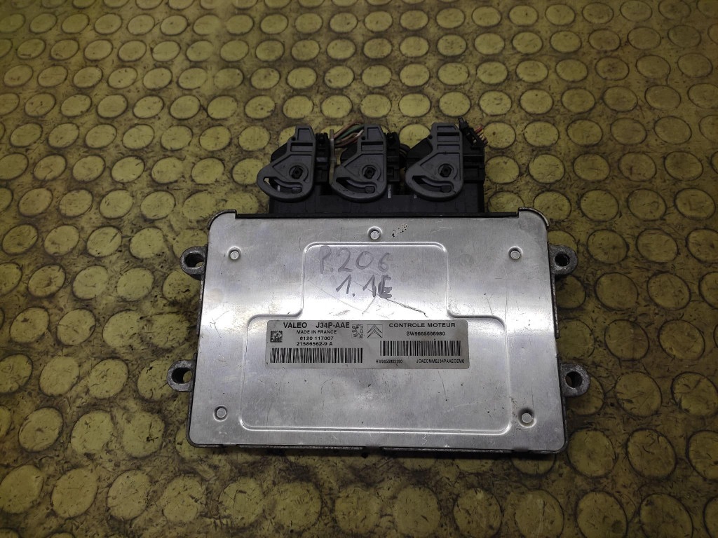 PEUGEOT 206 centralina motore 9665666980
