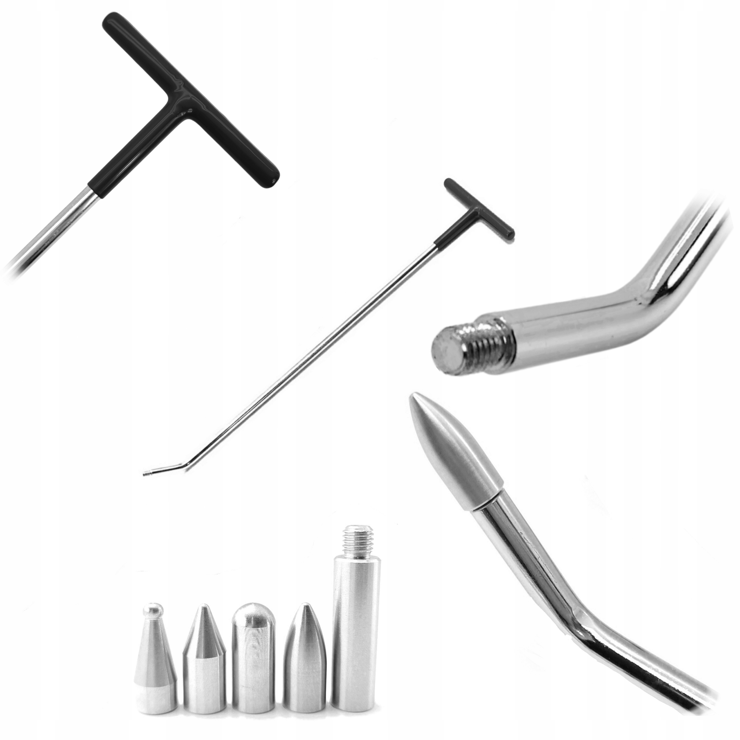 drát tyč lanka háček Pdr 50 cm pro vytlačování promáčklin karoserie