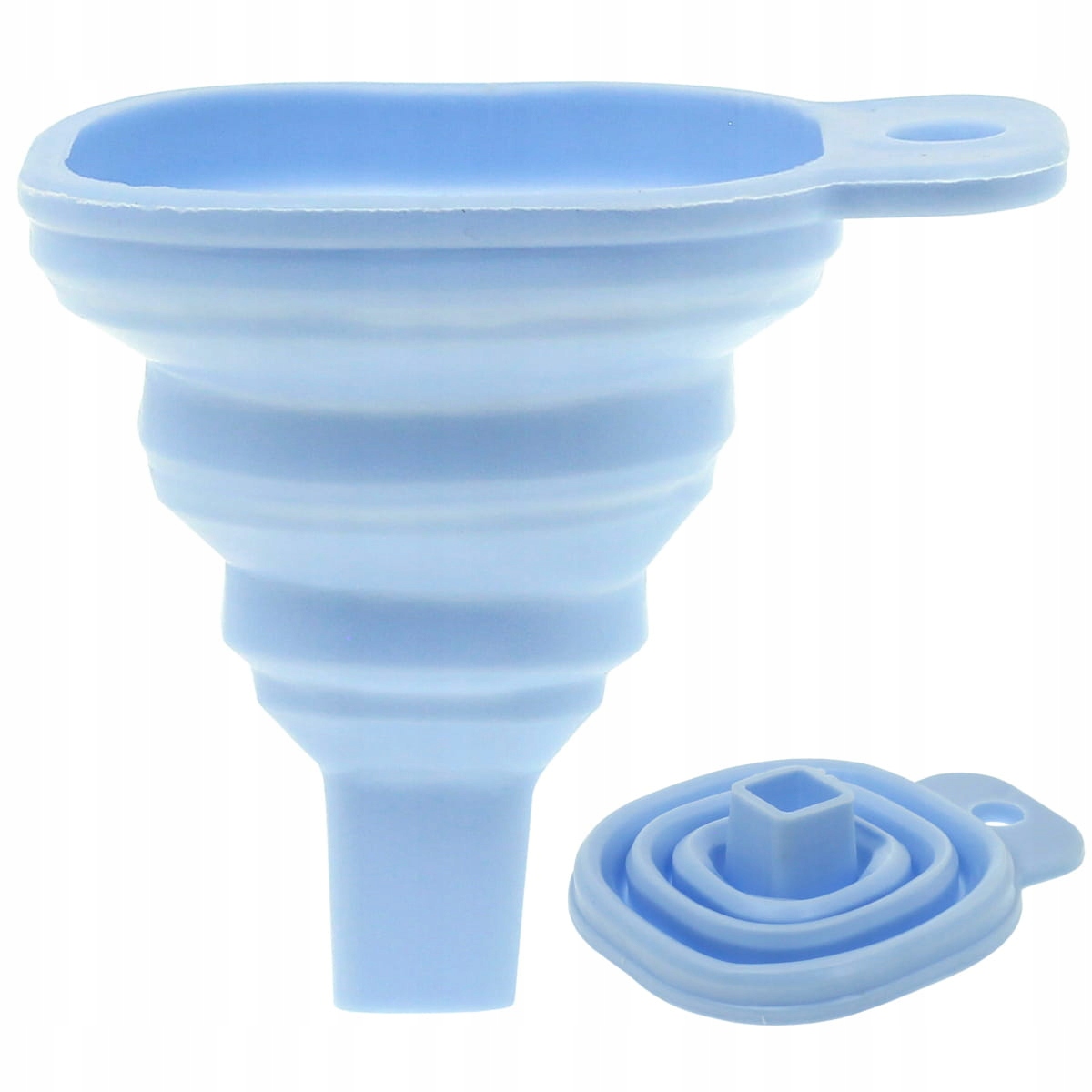 

Kuchenny lejek silikonowy składany Błękitny