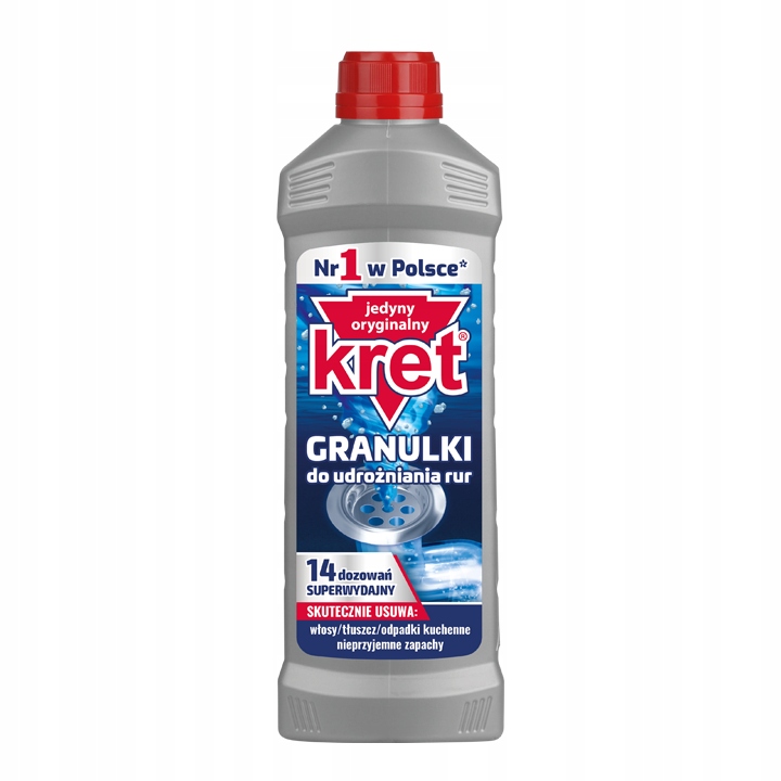 

Kret Granulki do Udrażniania Rur 560g