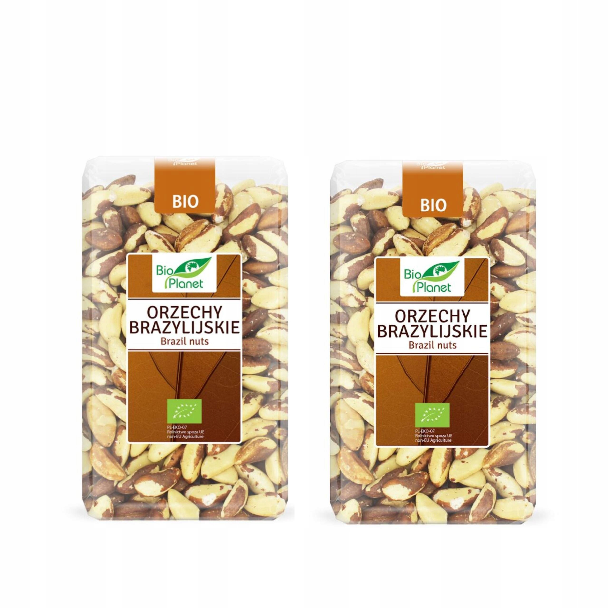2x Orzechy Brazylijskie Bio 1 kg Bio Planet