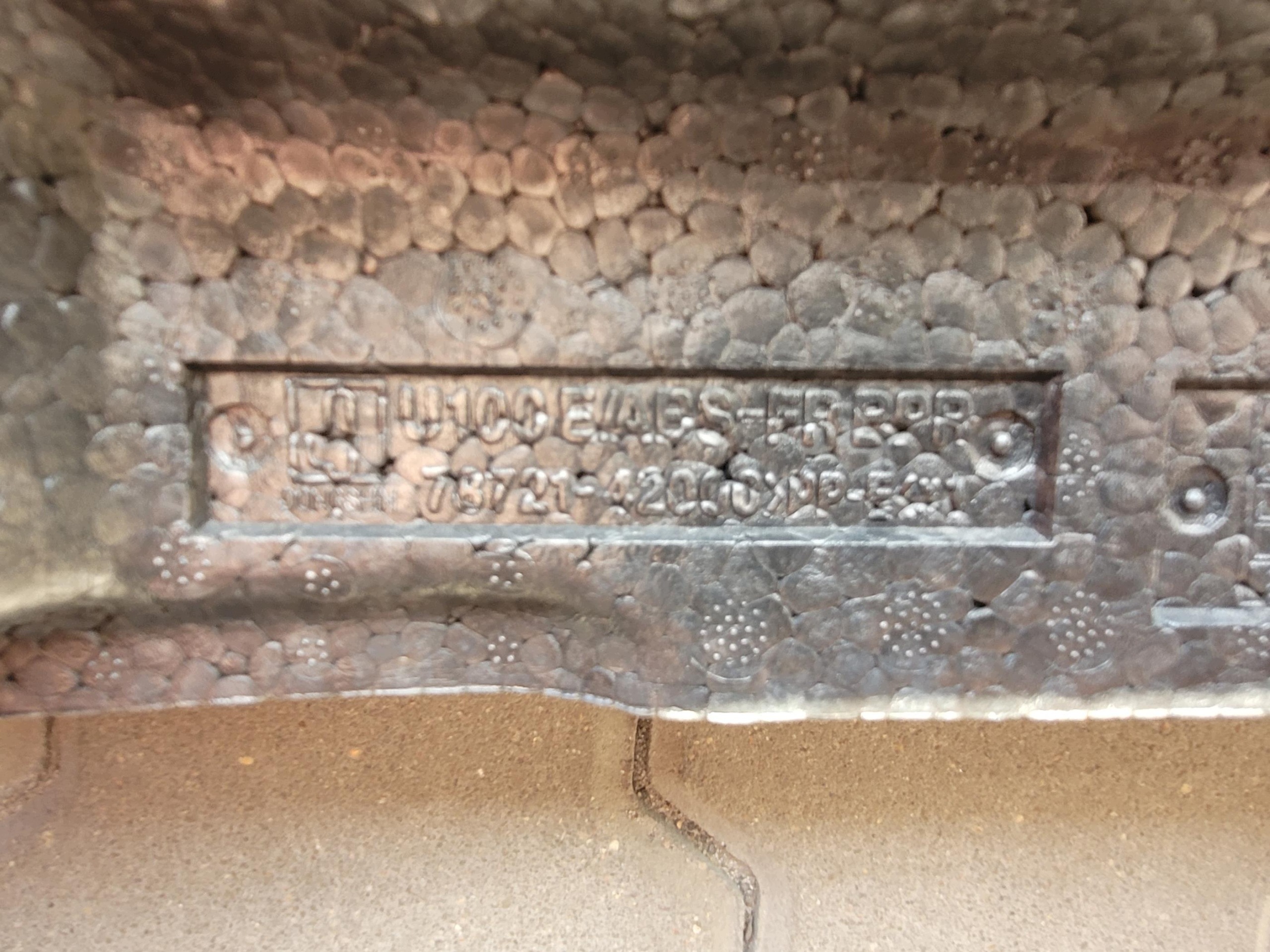 ABSORBER front front polystirene 78721-42000 SSANGYONG KGM TORRES EVX