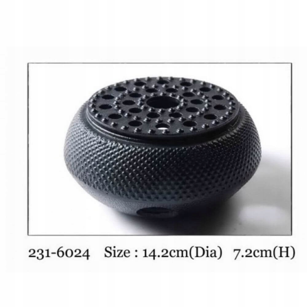 Levně Černý litinový ohřívač