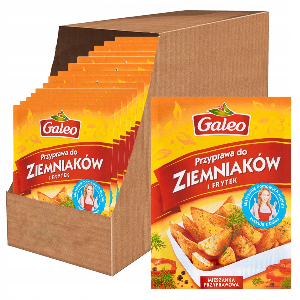 Levně Galeo Koření na brambory a hranolky 20 g x 24 kusů