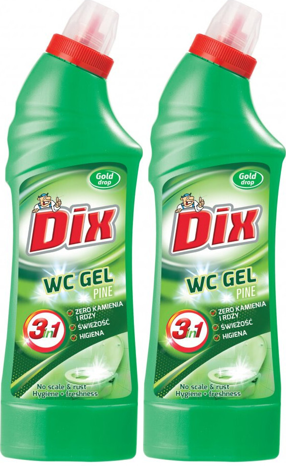 

Żel Mycia Wc Higiena i Świeżość Dezynfekujący x2