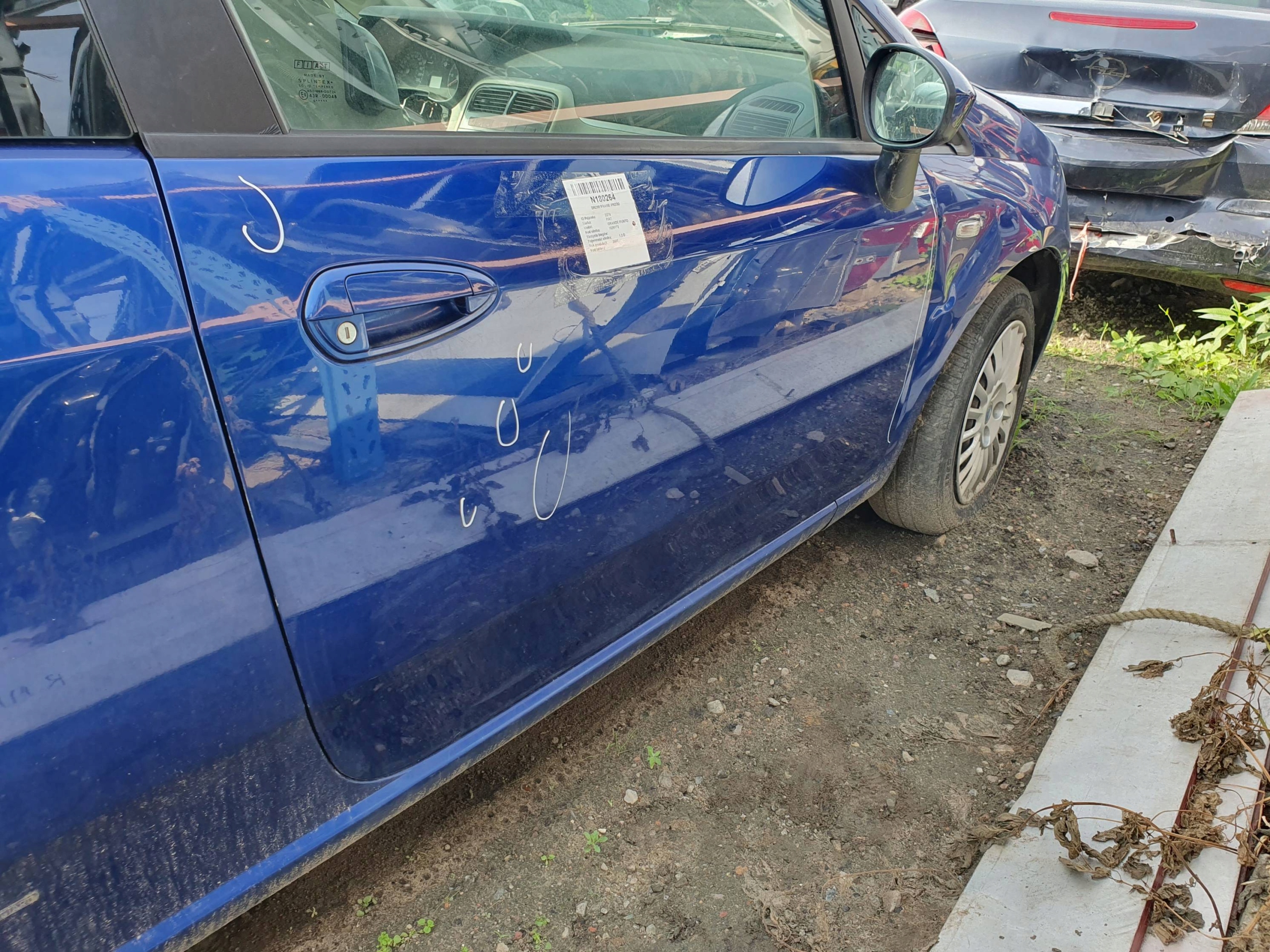 door right front 599/A FIAT GRANDE PUNTO