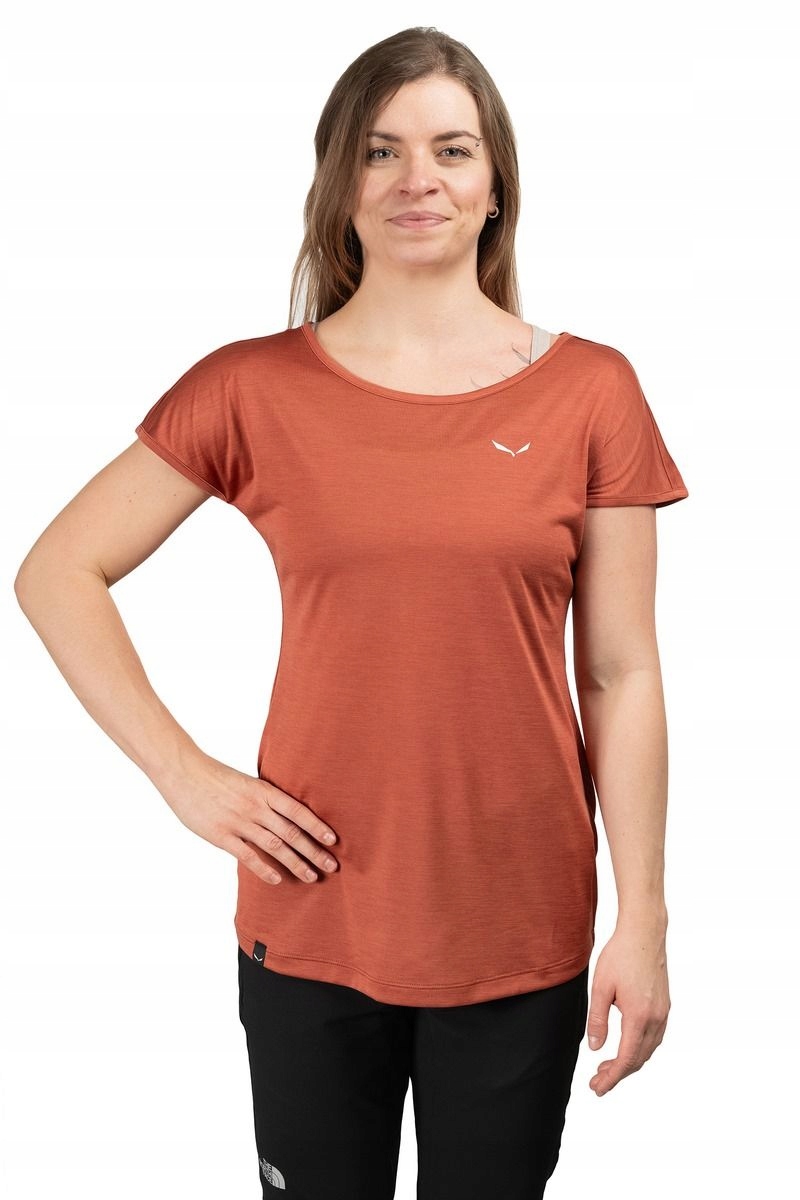 Salewa Dámská trekingová košile Puez Melange Dry Ss Tee Women 40_L