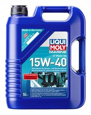 LIQUI MOLY Olej do silników 4T LIQUI MOLY SAE 15W40 5l
