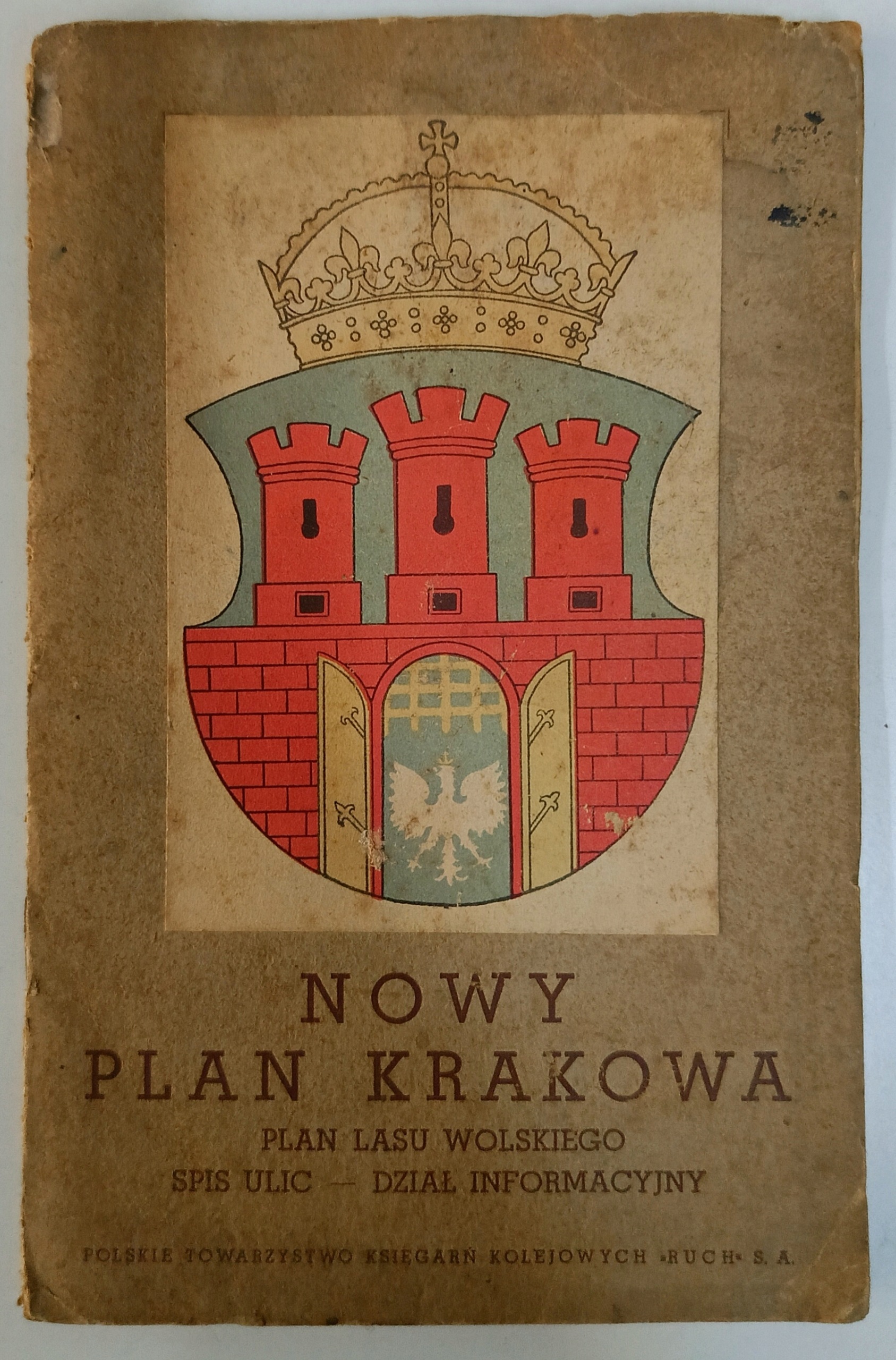 Nowy plan Krakowa (ok. 1939 r.)