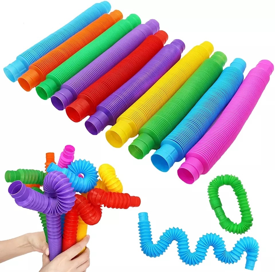 

Sensoryczne Rurki Tuby Zabawka Edukacyjna 10 Szt