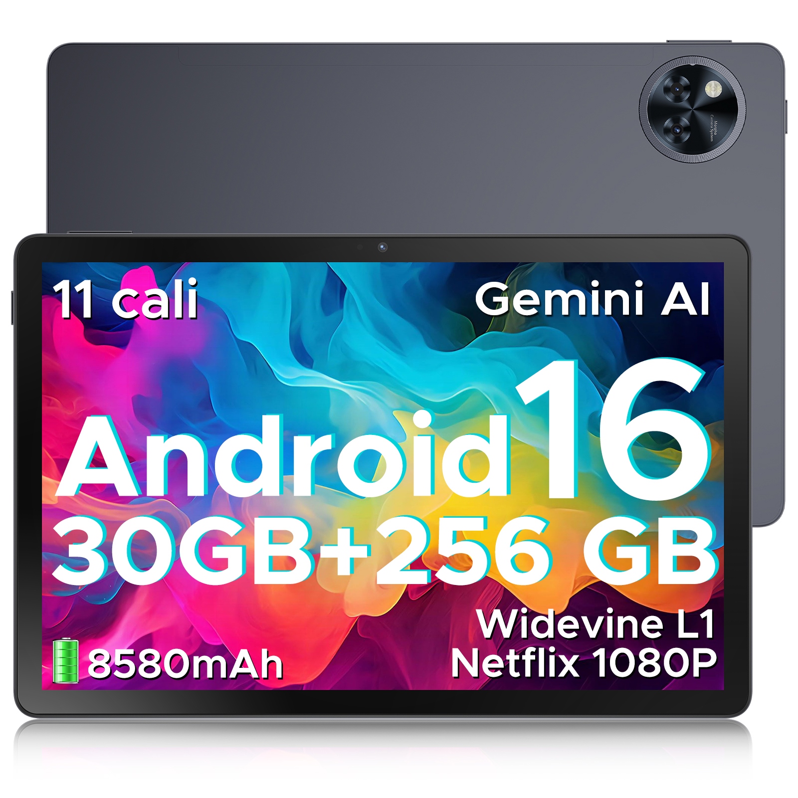 Tablet Doogee U11PRO Android 16 11” 30+256GB 8580mAh 13MP/90Hz/OTG/WIFI6/BT5.