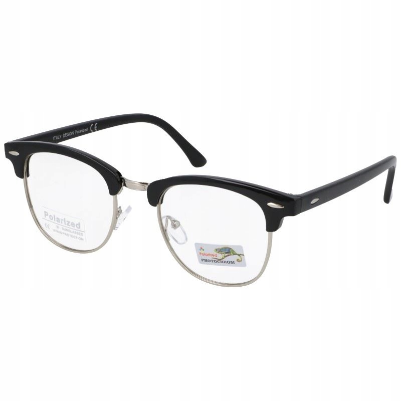 

Damskie Okulary Fotochromowe Nerdy Półramki
