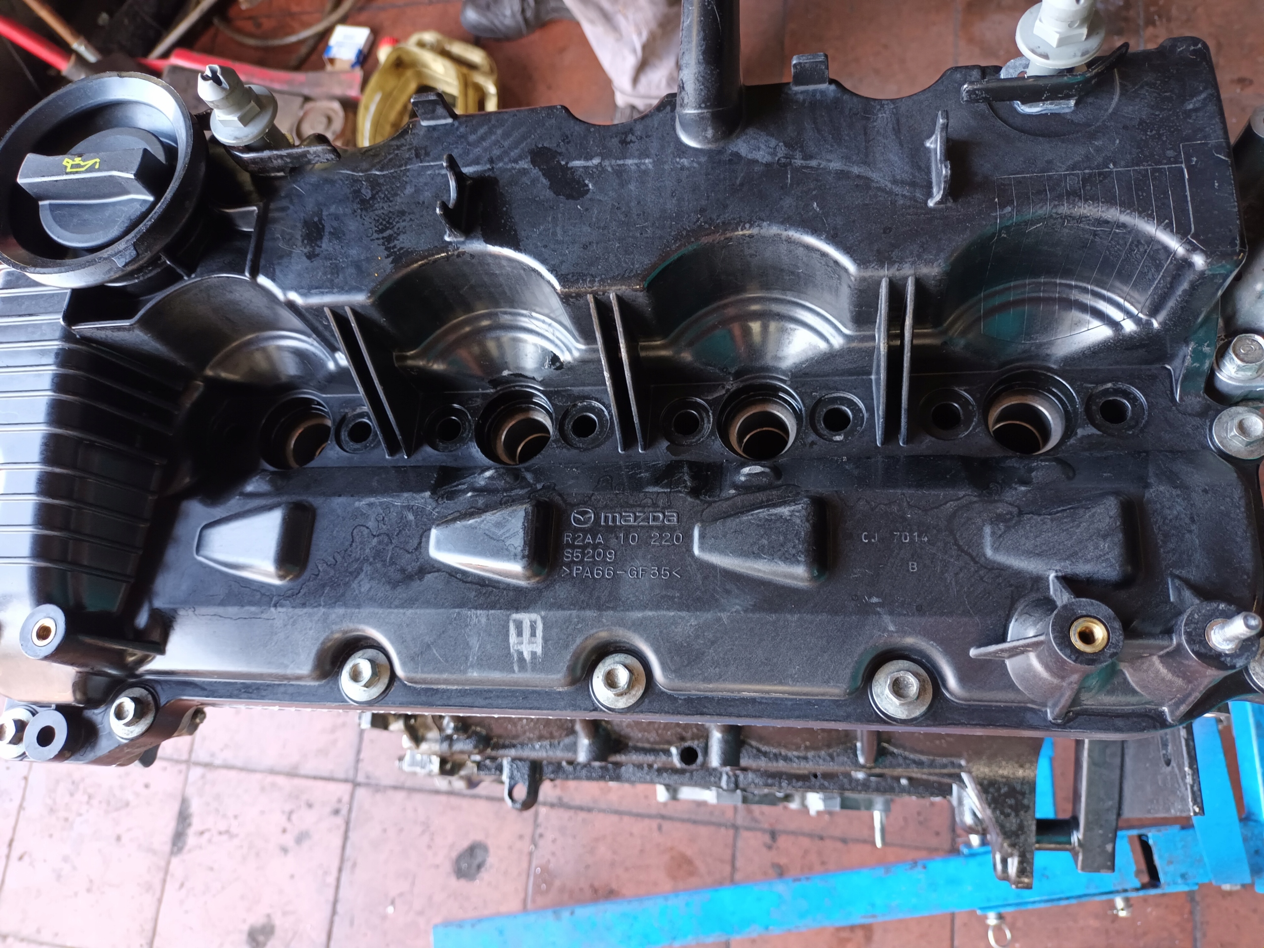 Двигатель mazda CX7 3 2.2 d R2AA ВОССТАНОВЛЕННЫЙ