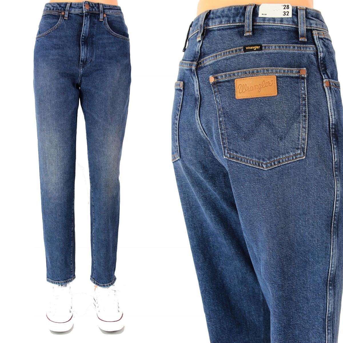 

Wrangler Mom Relaxed Jeansy Boyfriend W28 L32