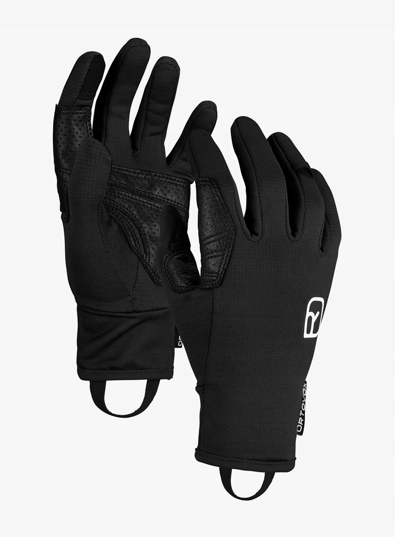 Rukavice Ortovox Fleece Light Glove černá barva XXL