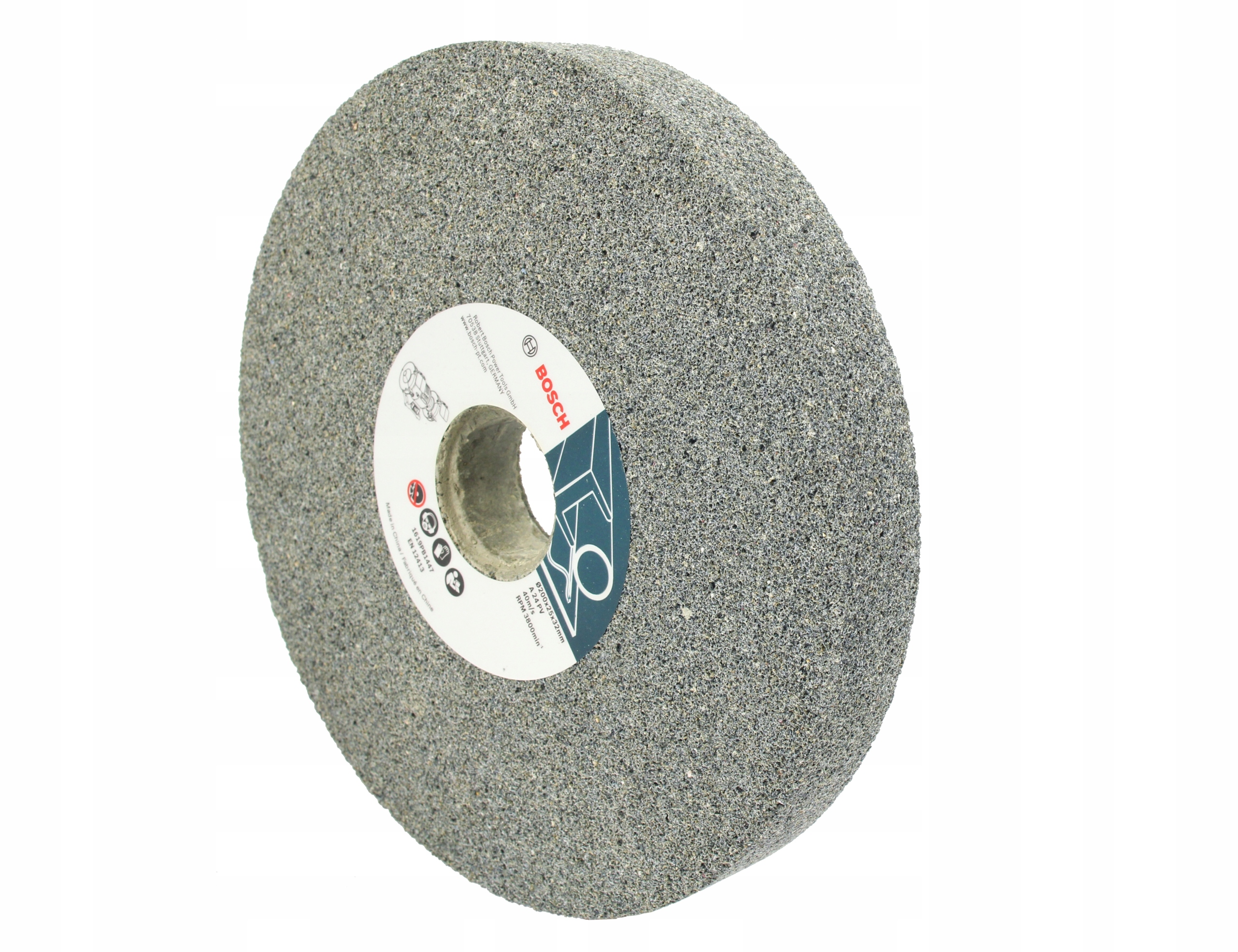 BOSCH Kamień szlifierski 200 mm GR. 24 do szlifierki stołowej GBG 60-20 Kod producenta 1619PB1447