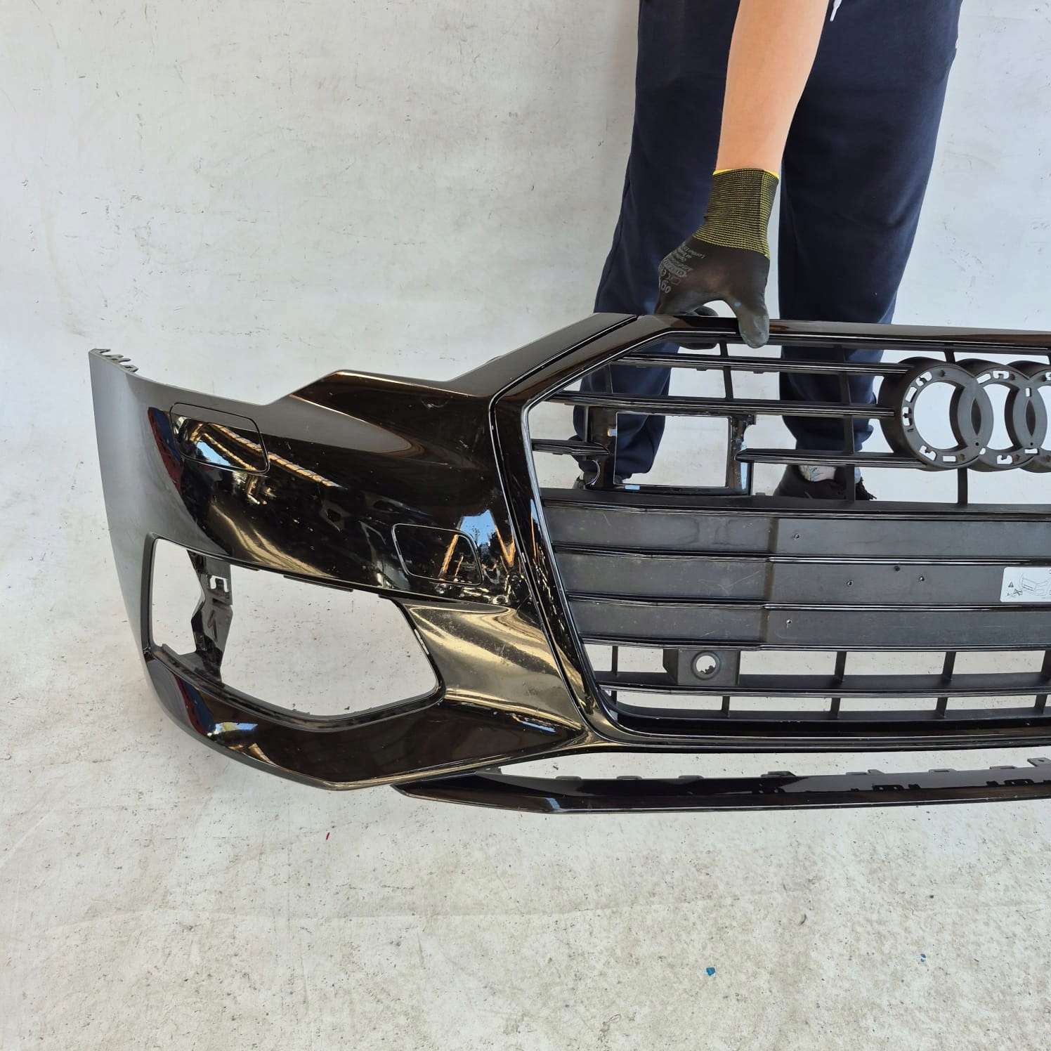 AUDI A6 C8 4K 18-25 bumper front front washer PDC