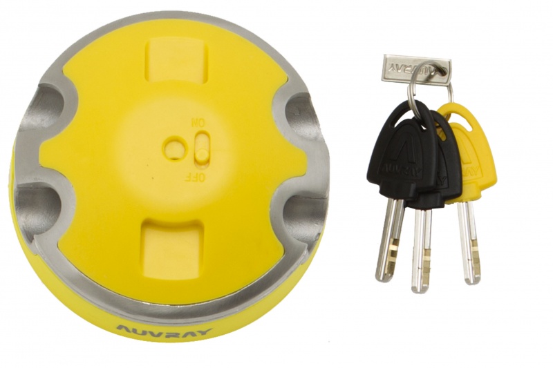 AUVRAY kotwa podłogowa podwójna średnica 14mm