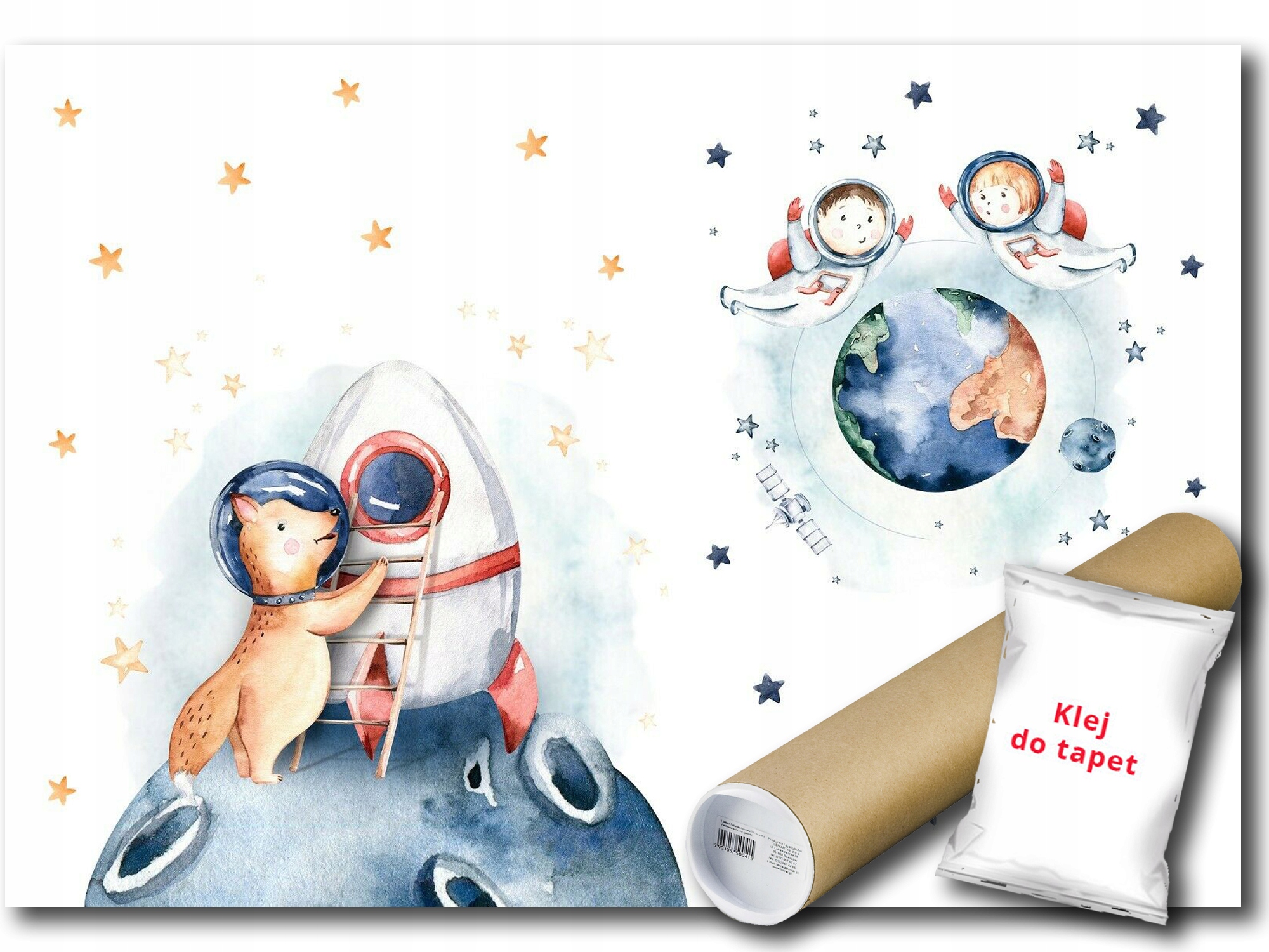 Vinylová Fototapeta Kosmos Raketa 312x219