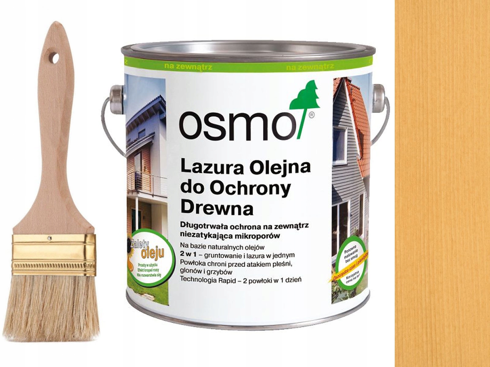 

Osmo 710 Lazura Ochronna do drewna Pinia 2,5L