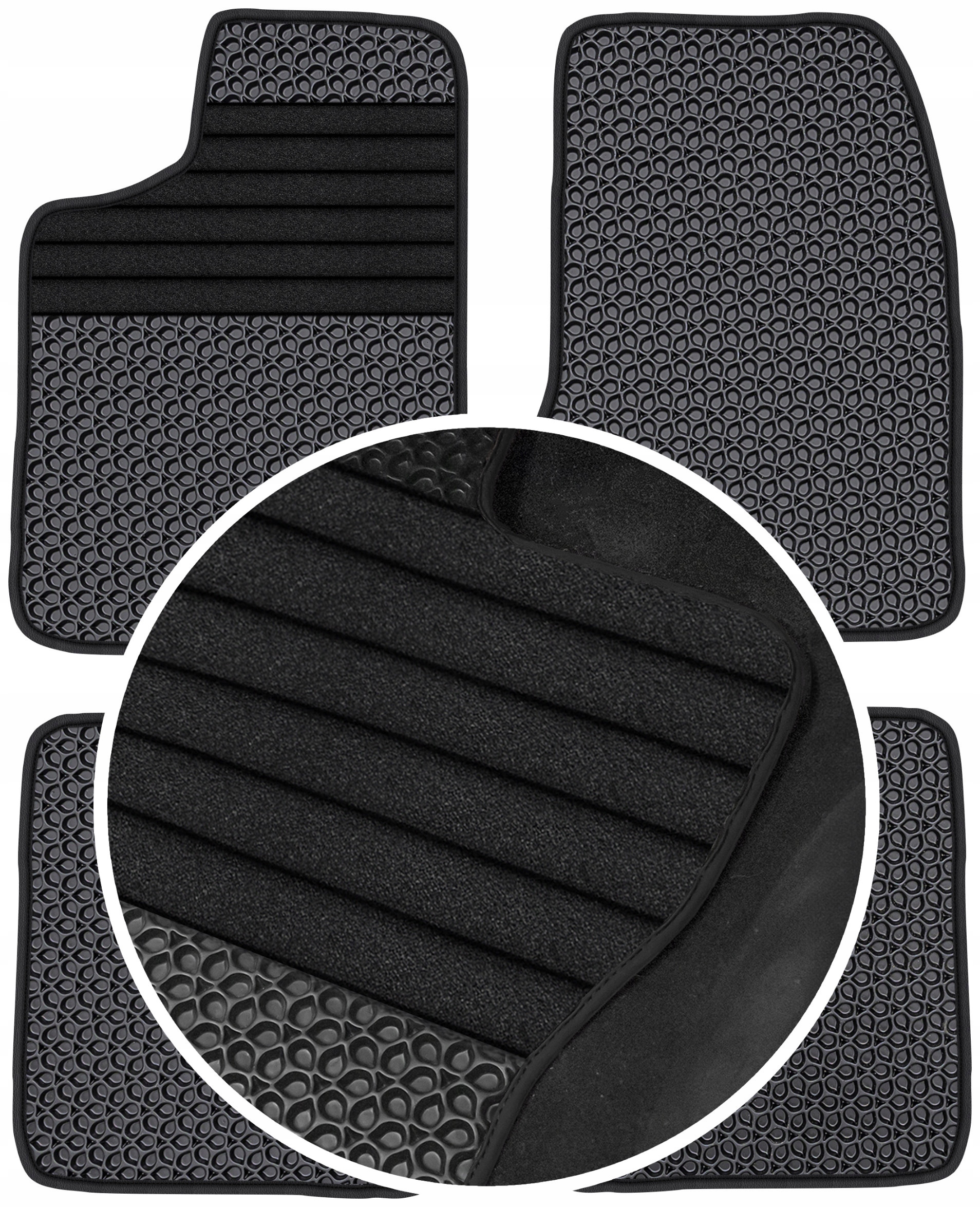 Seat Cordoba I 1993-1999 Gumové rohože Eva Eternity Posilnenie XXL