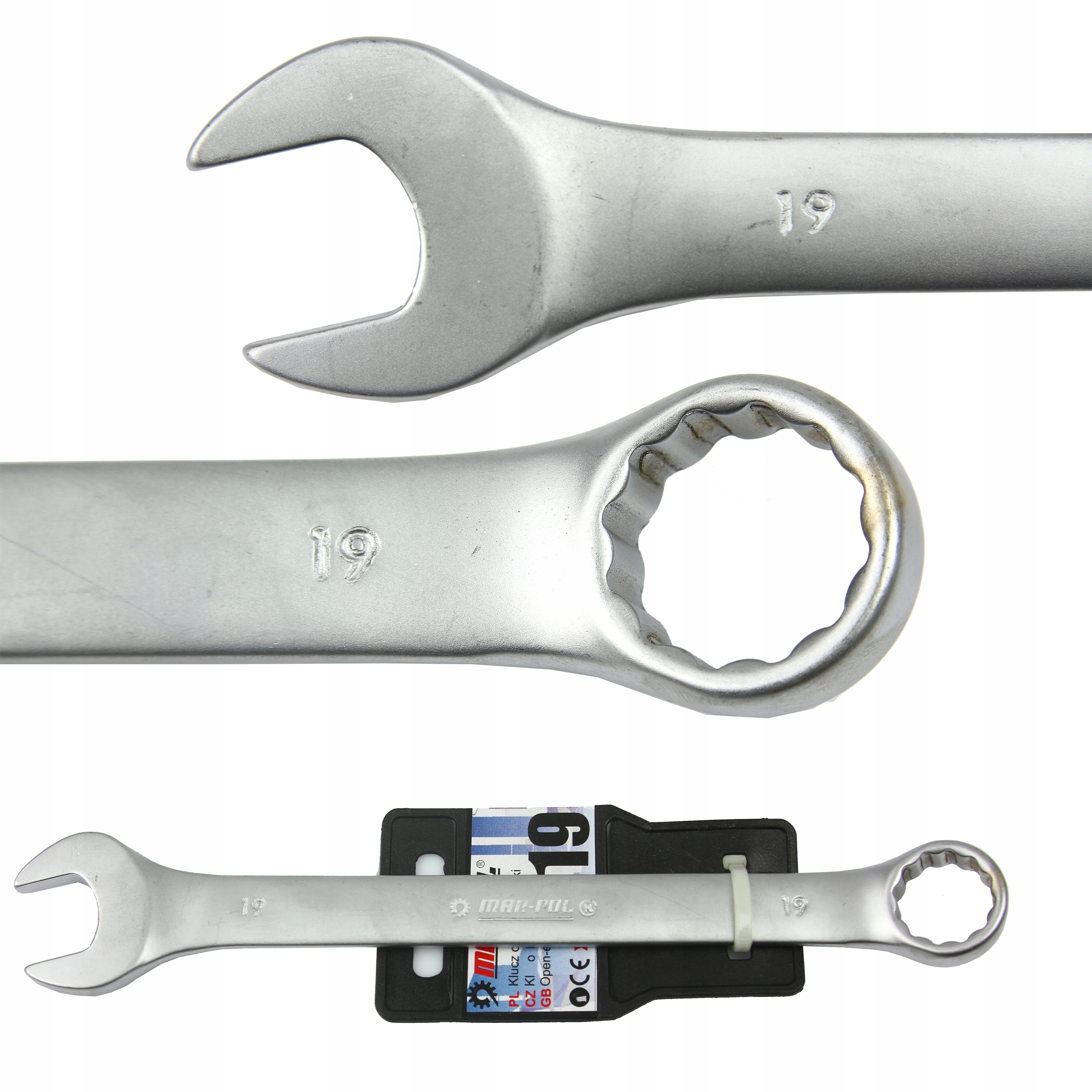 

Klucz Płasko-oczkowy 19mm