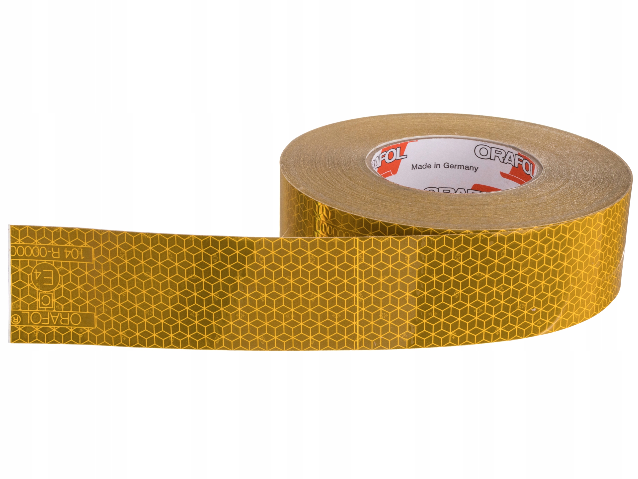 

Taśma odblaskowa żółta samoprzylepna 50mm 1mb