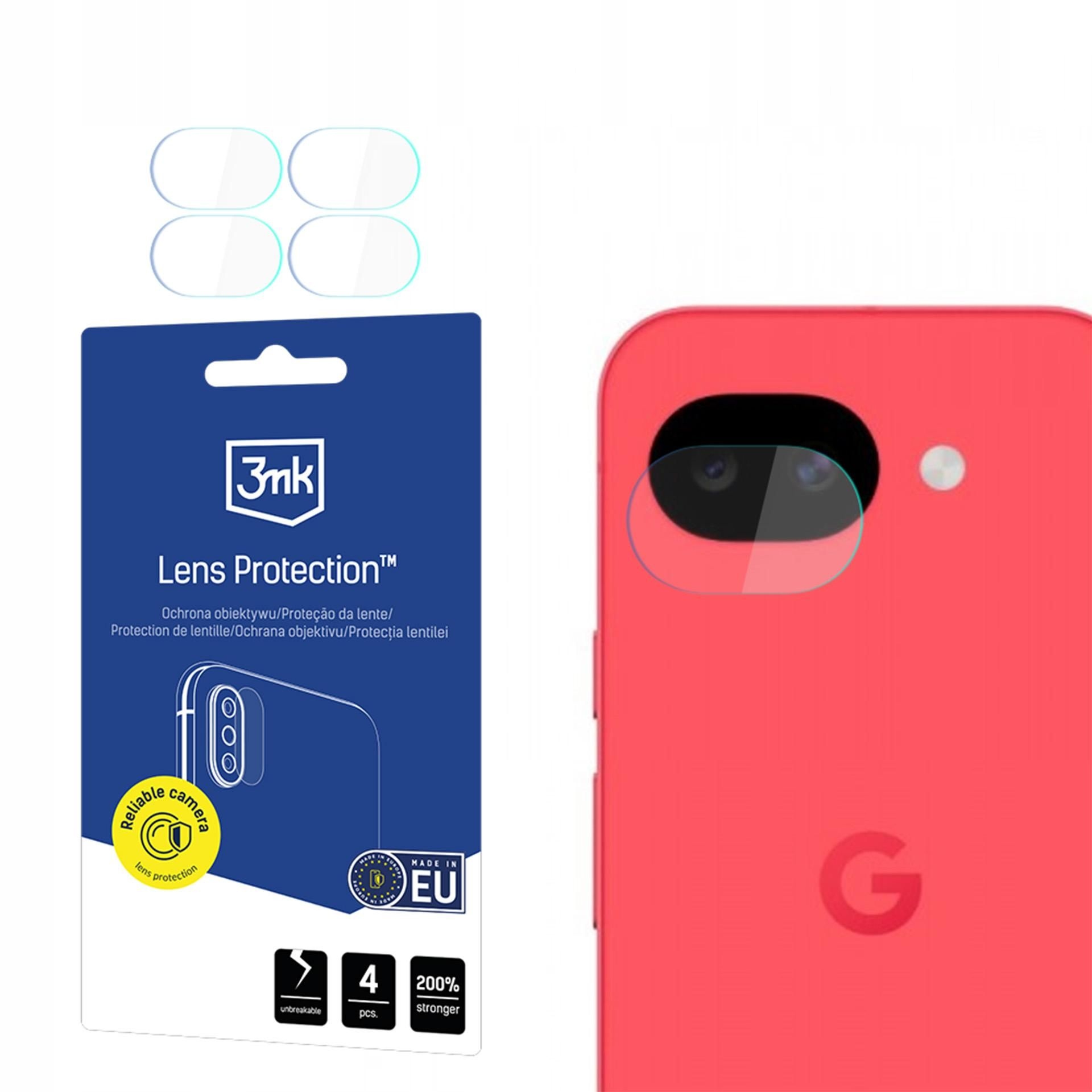 4x Szkło na obiektyw aparatu do Google Pixel 10A 3mk Lens Protection